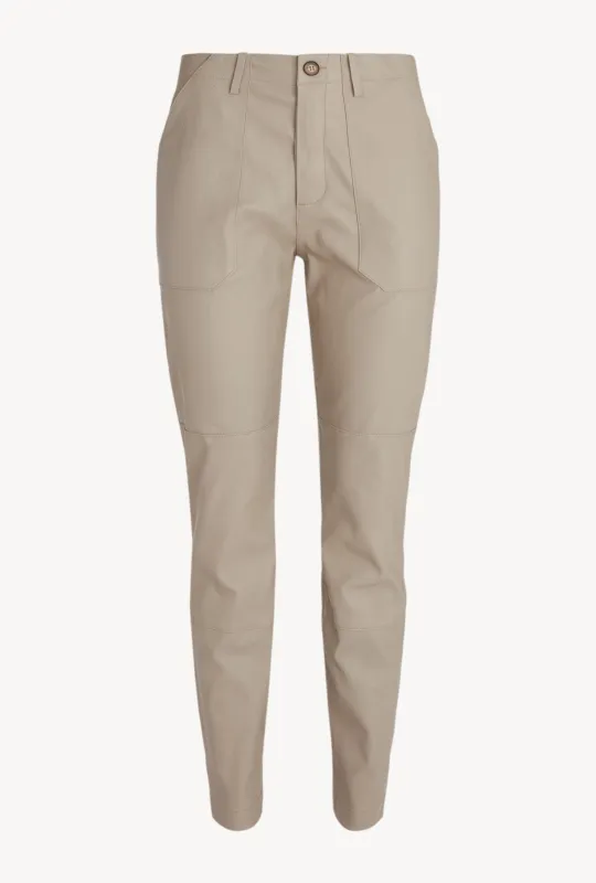 Sand Leather Trousers sold by SPRWMN