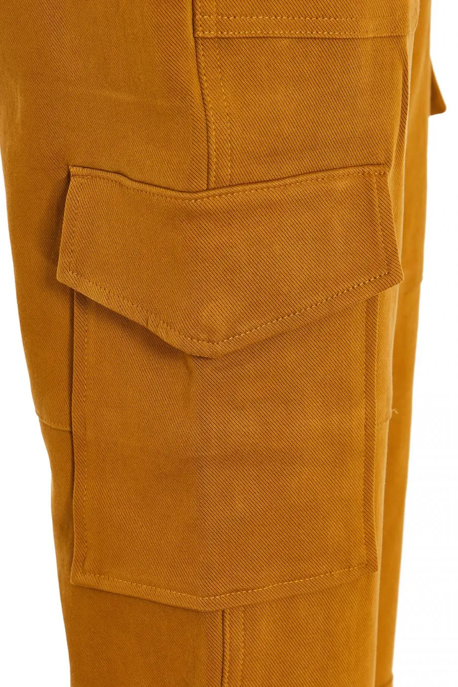 Moss Gold Twill Cargo Joggers sold by SPRWMN product image thumbnail 3