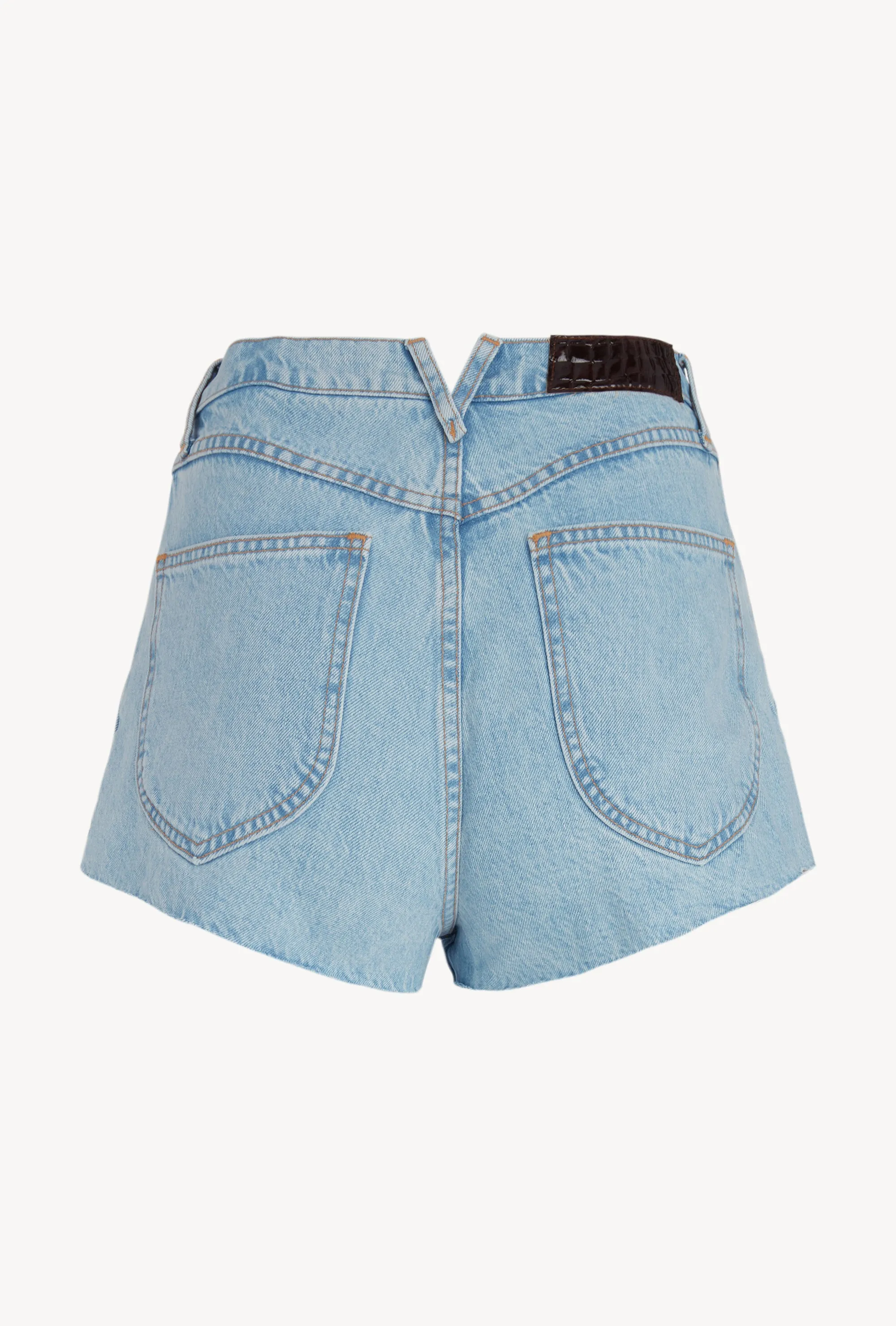 5 Pocket Cut off Denim Shorts sold by SPRWMN product image thumbnail 2