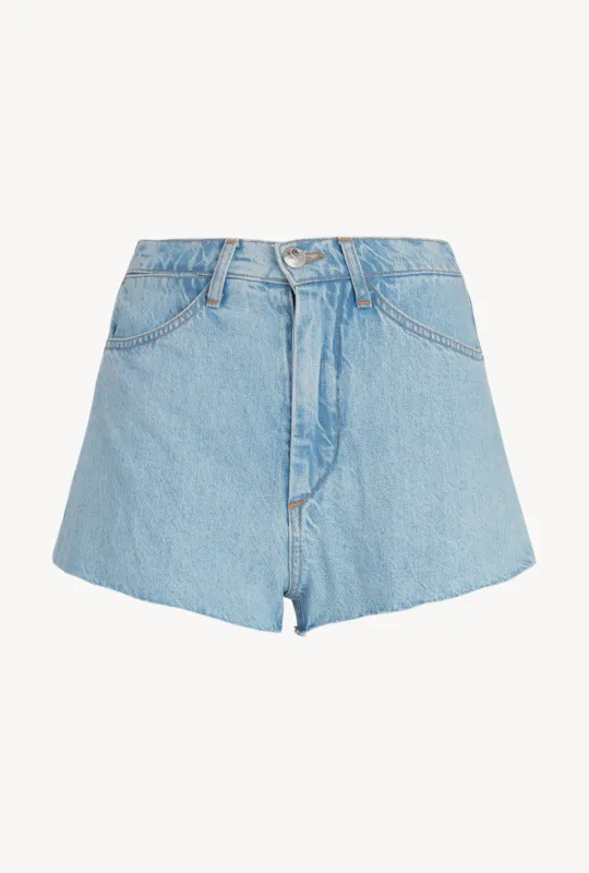 5 Pocket Cut off Denim Shorts made by SPRWMN