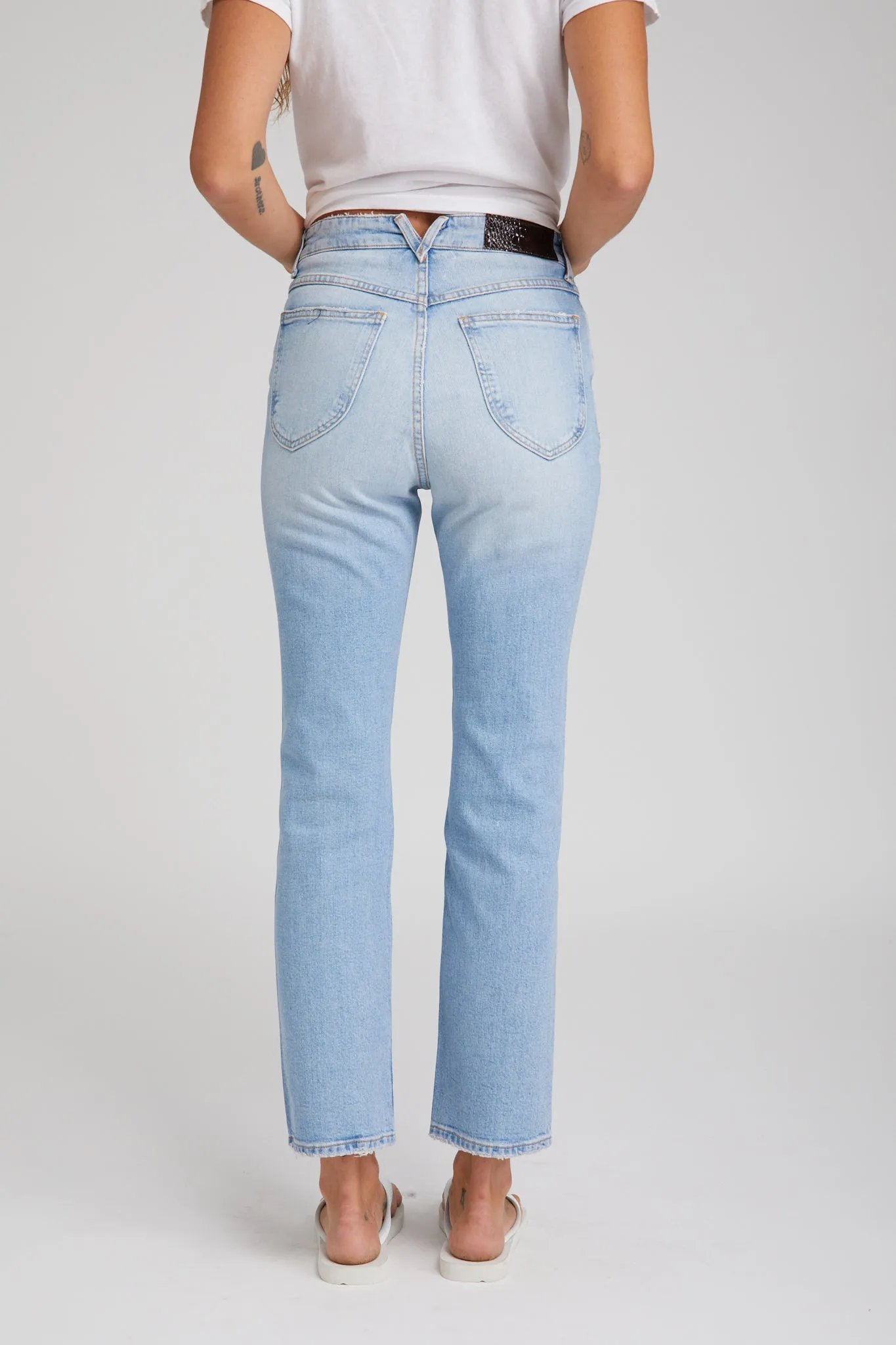 Alanis Boyfriend Distressed Denim sold by SPRWMN product image thumbnail 5