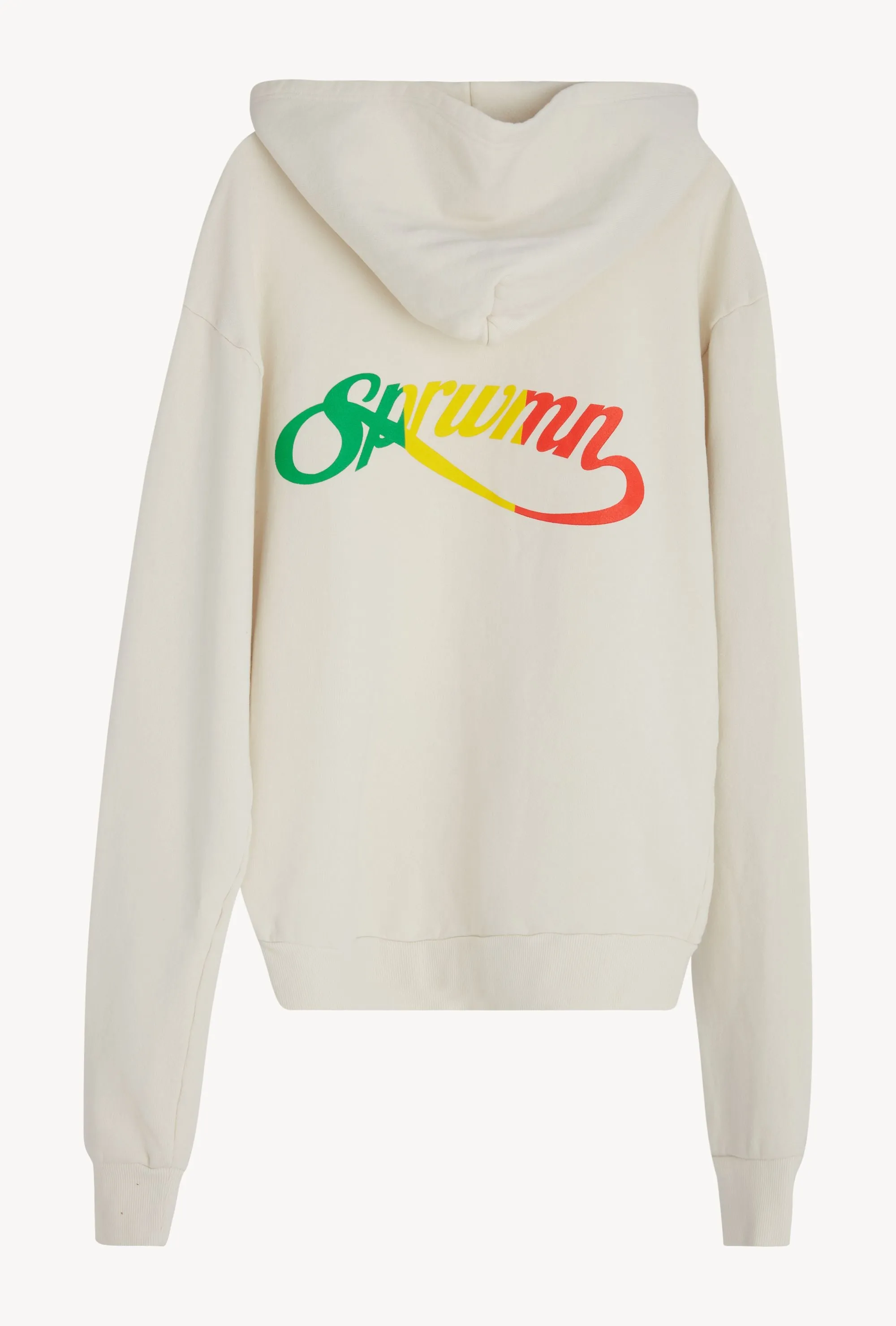 Off White Rasta Script Cotton Logo Hoodie sold by SPRWMN product image thumbnail 5
