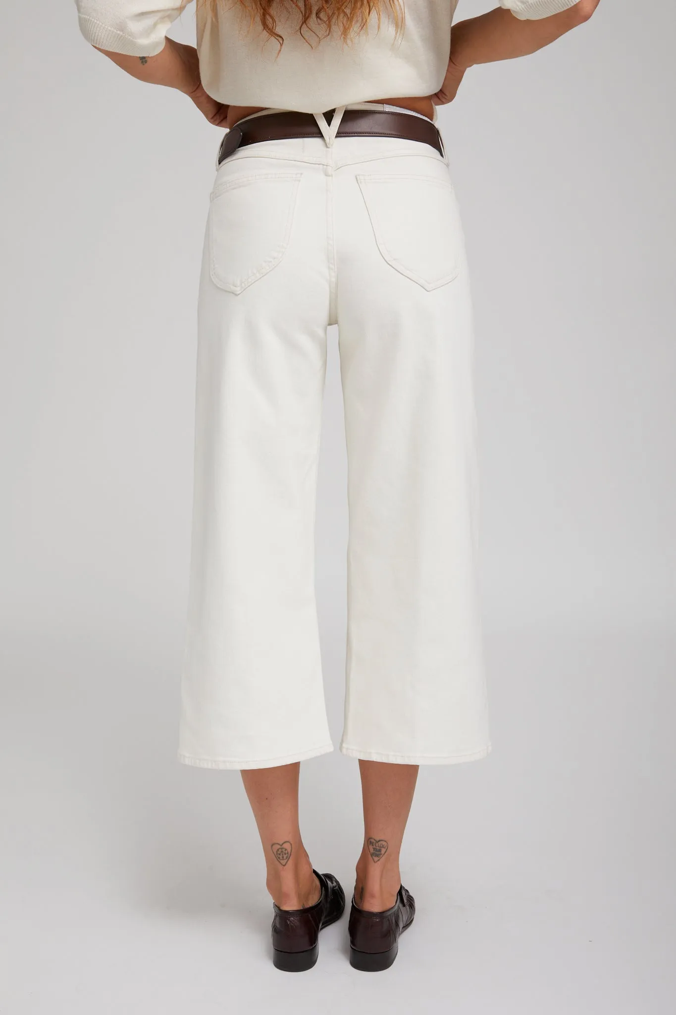 Denim Culotte Pants sold by SPRWMN product image thumbnail 4