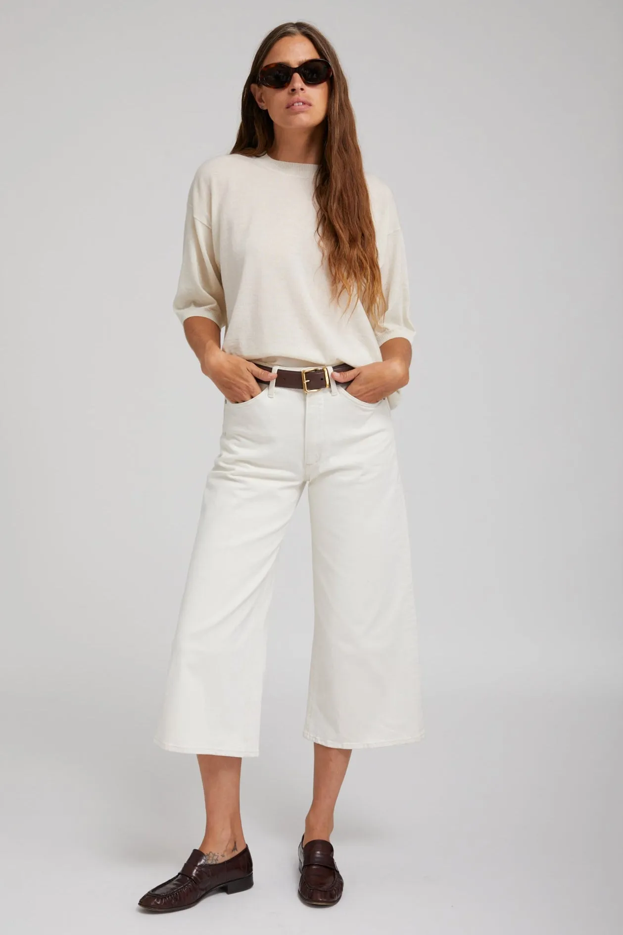 Denim Culotte Pants sold by SPRWMN product image thumbnail 2