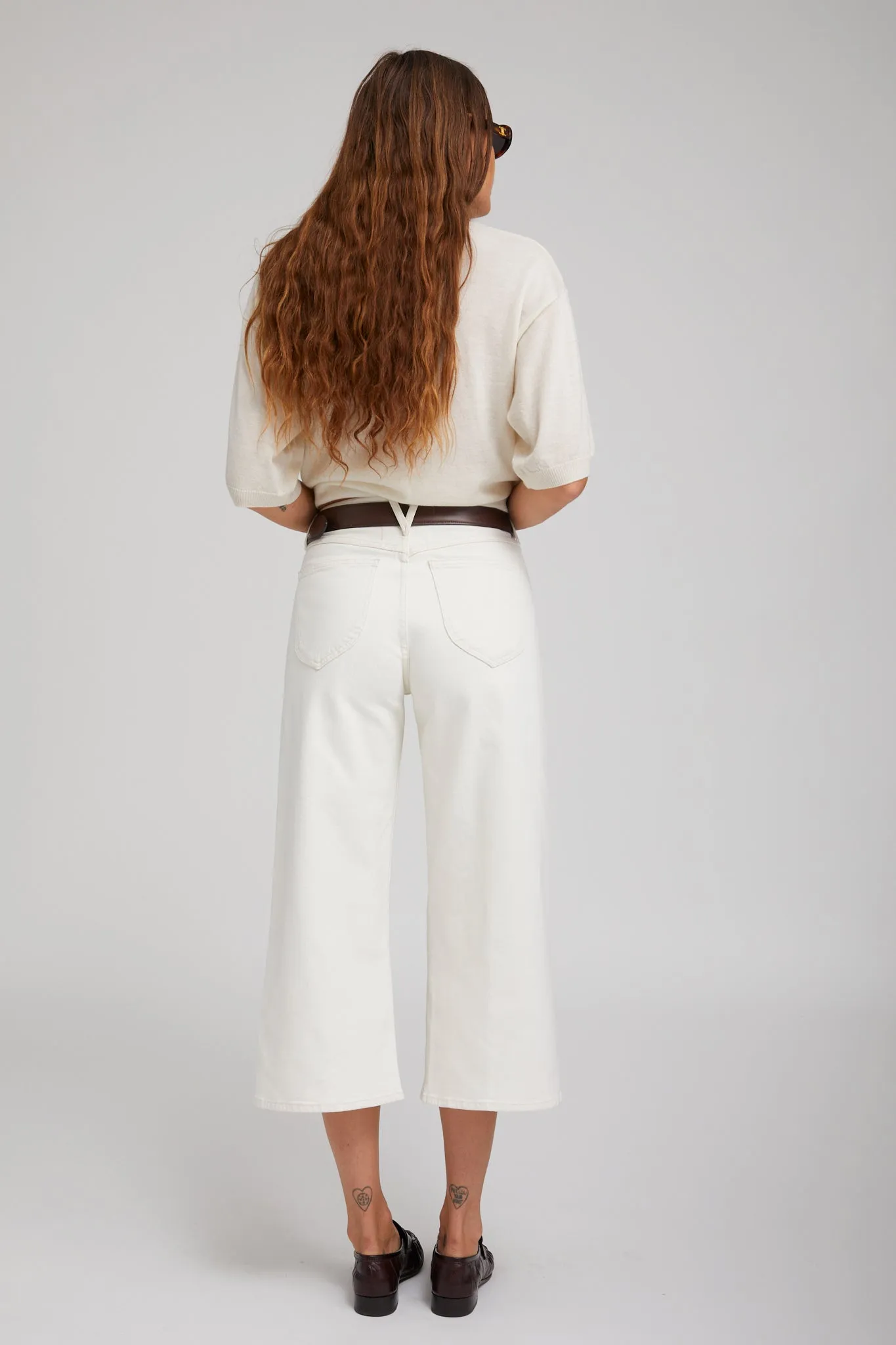 Denim Culotte Pants sold by SPRWMN product image thumbnail 3