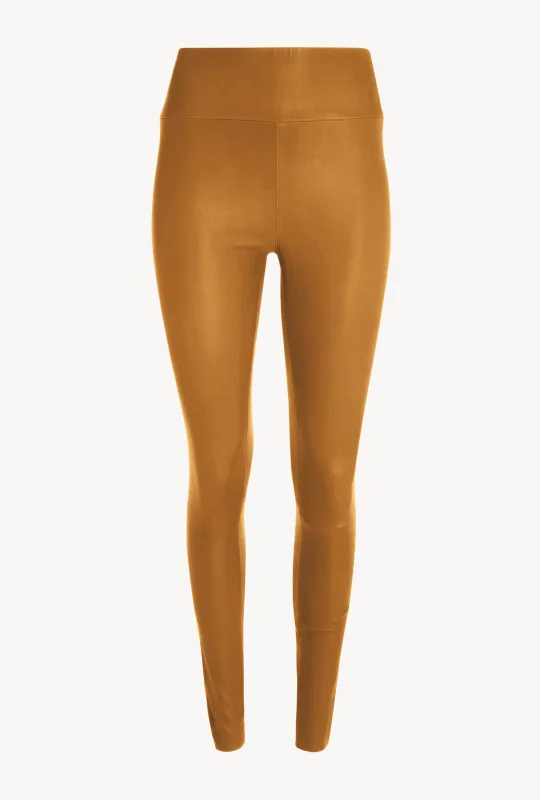 Moss Gold Leather Ankle sold by SPRWMN