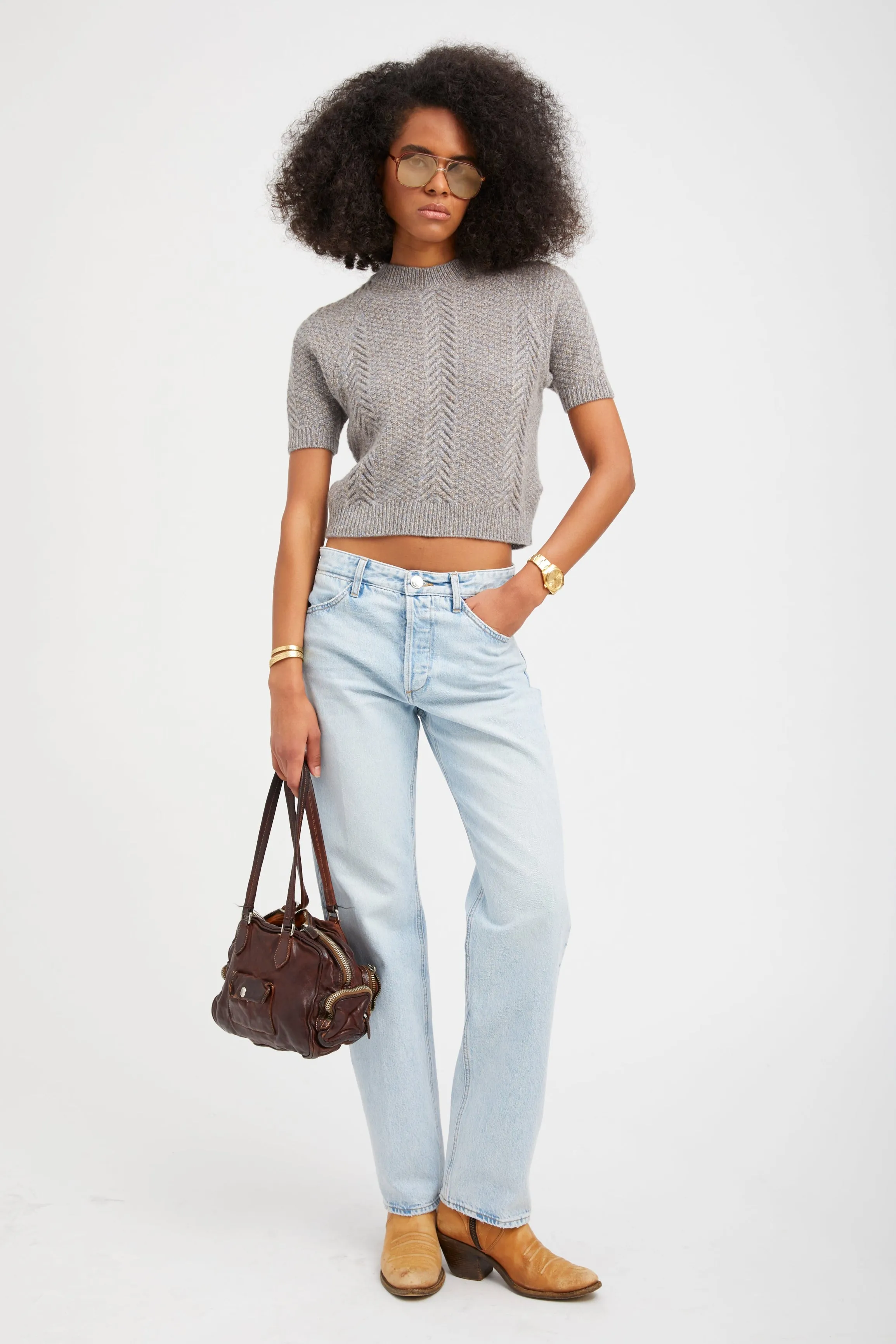 Slim Boyfriend Denim sold by SPRWMN product image thumbnail 3