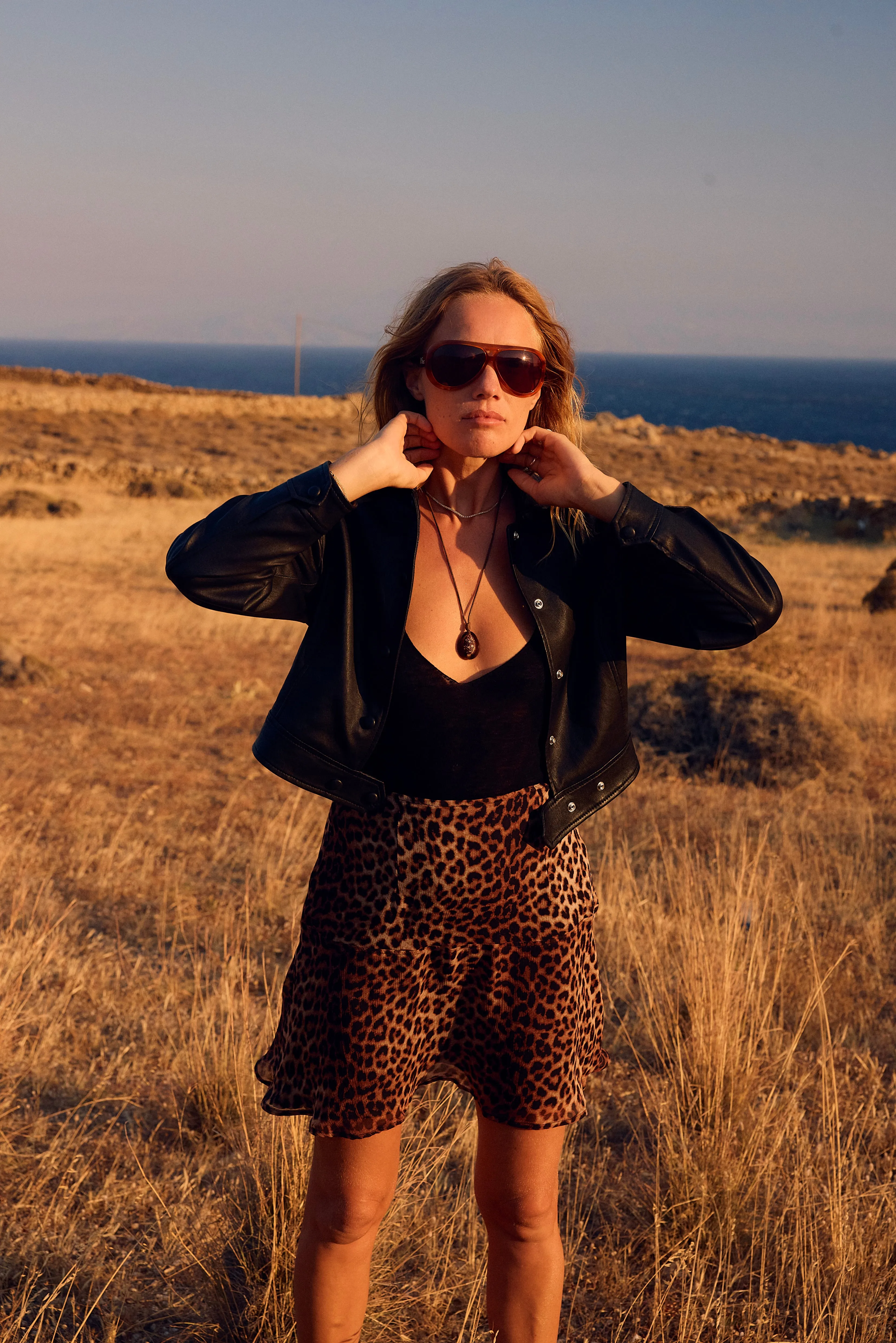 Leather Hardy Jacket sold by SPRWMN product image thumbnail 2