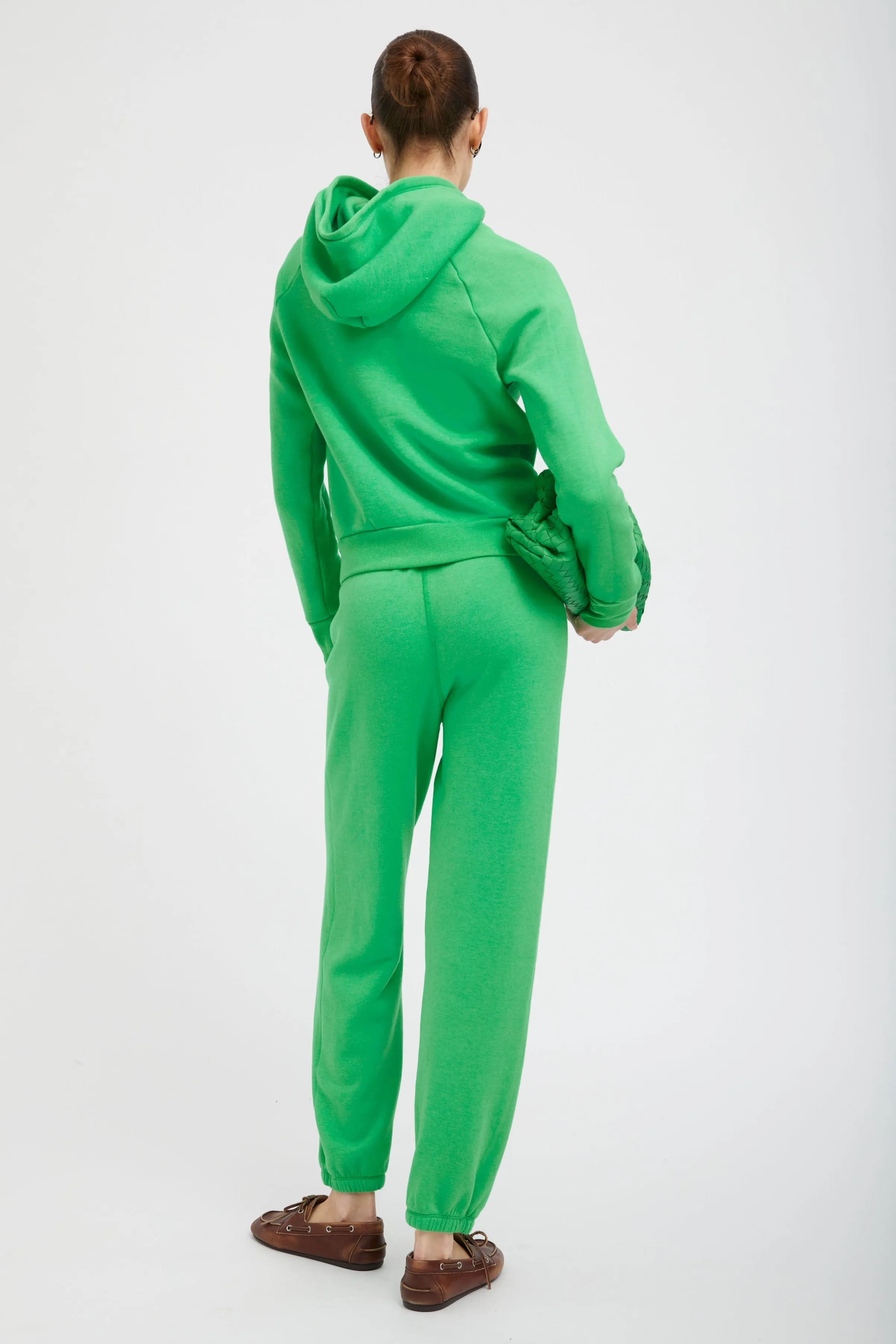 Bright Green Shrunken Hoodie Set PR sold by SPRWMN product image thumbnail 4