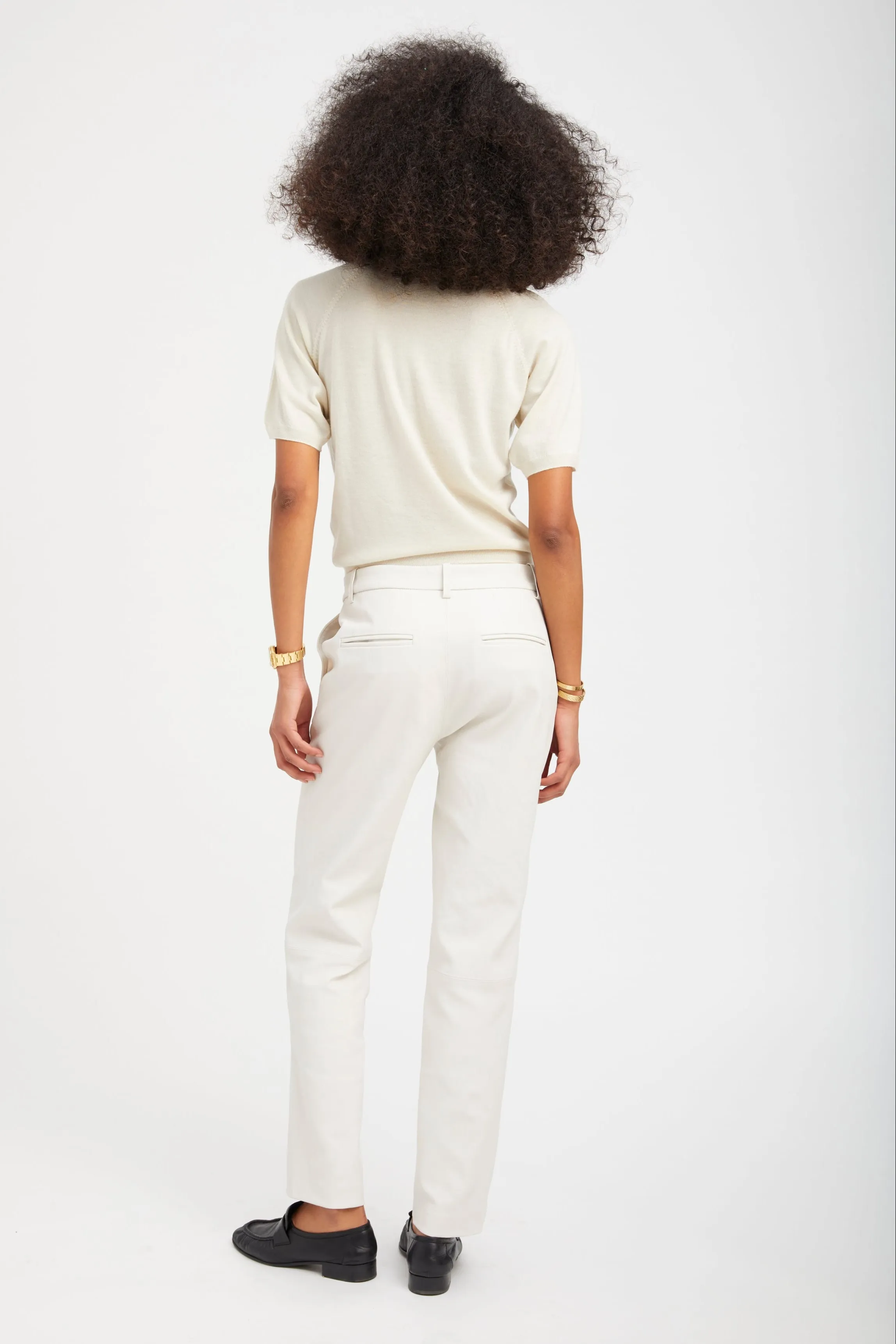 Short Sleeve Raglan Cashmere Sweater sold by SPRWMN product image thumbnail 5