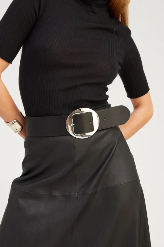 Sienna Leather Belt made by SPRWMN