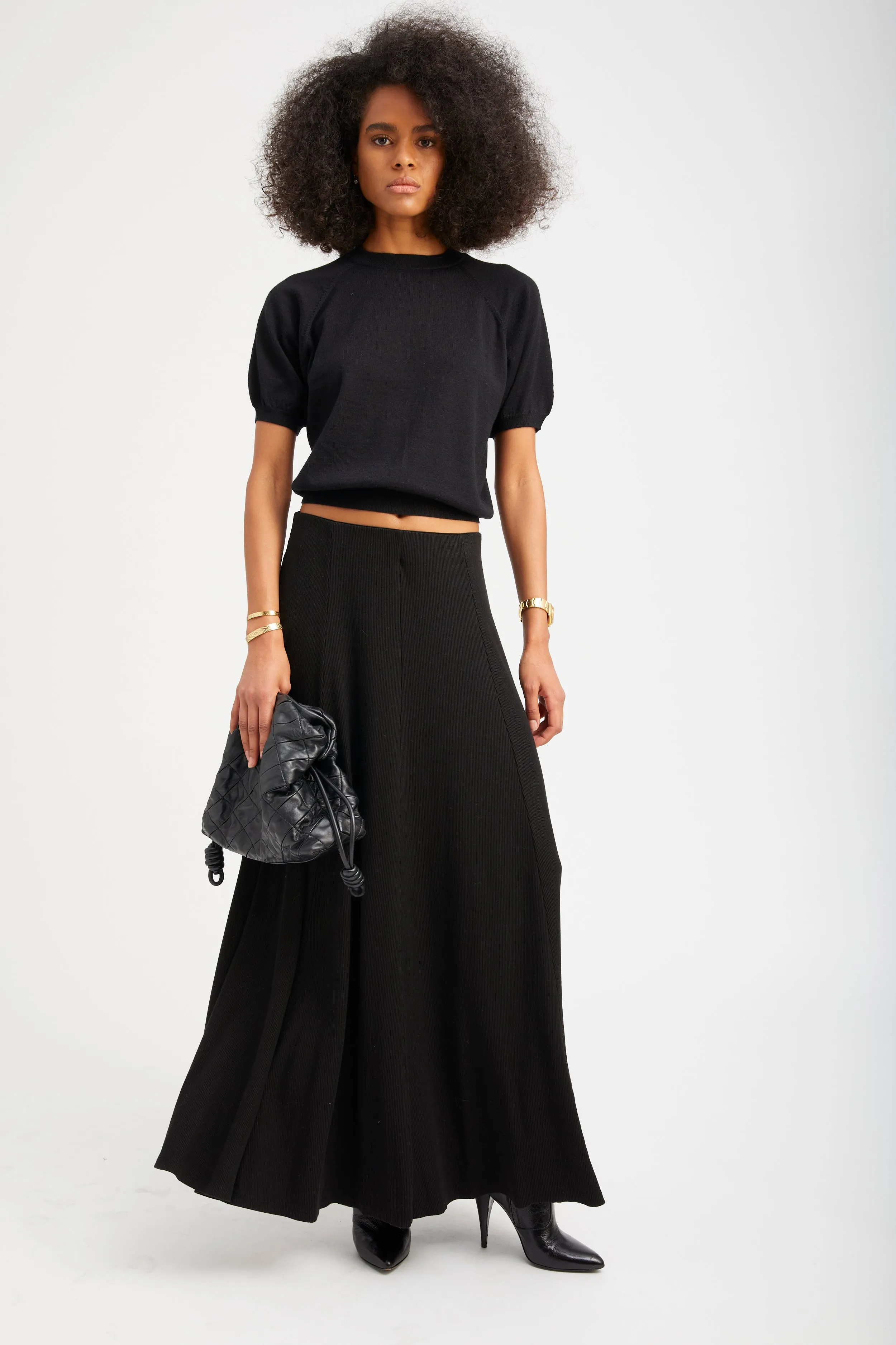 Rib Brigitte Maxi Skirt sold by SPRWMN product image thumbnail 2