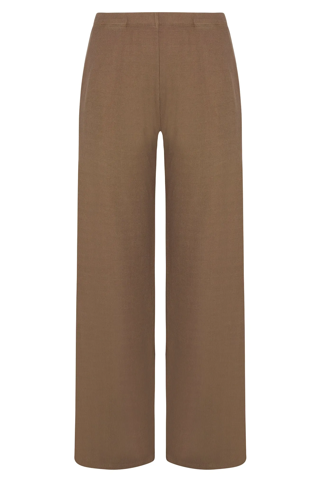 Truffle Rib Wide Leg Pants sold by SPRWMN