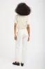 Shell Leather Sophia Cigarette Trousers sold by SPRWMN