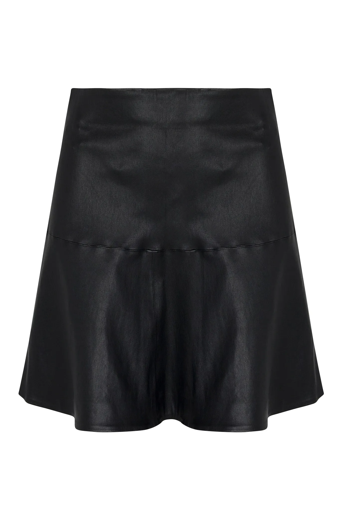 Black Leather Jane Skirt sold by SPRWMN product image thumbnail 5