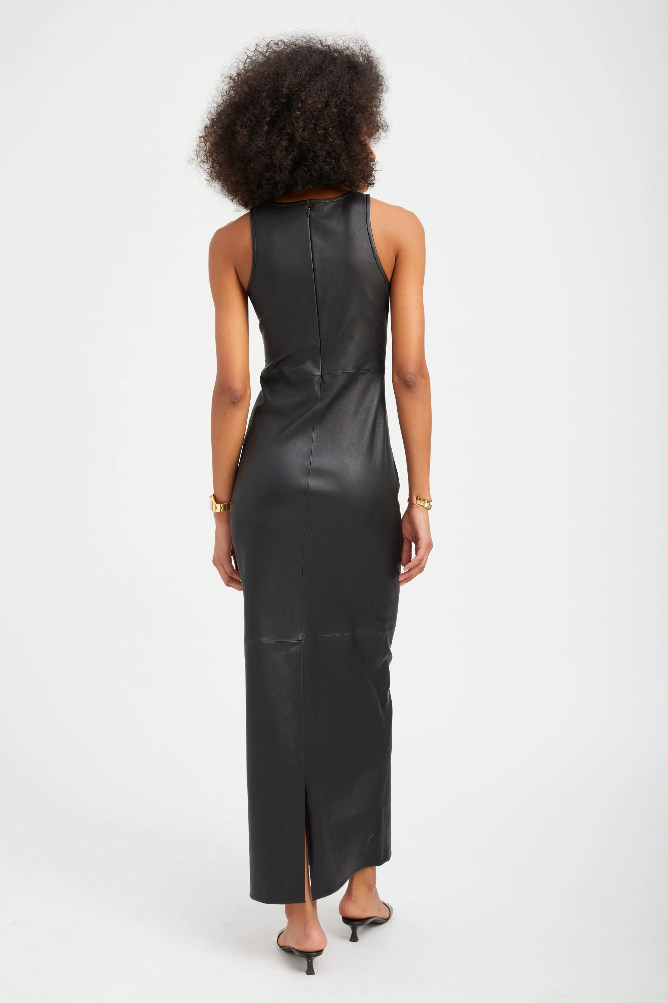 Leather Audrey Maxi Dress sold by SPRWMN product image thumbnail 5