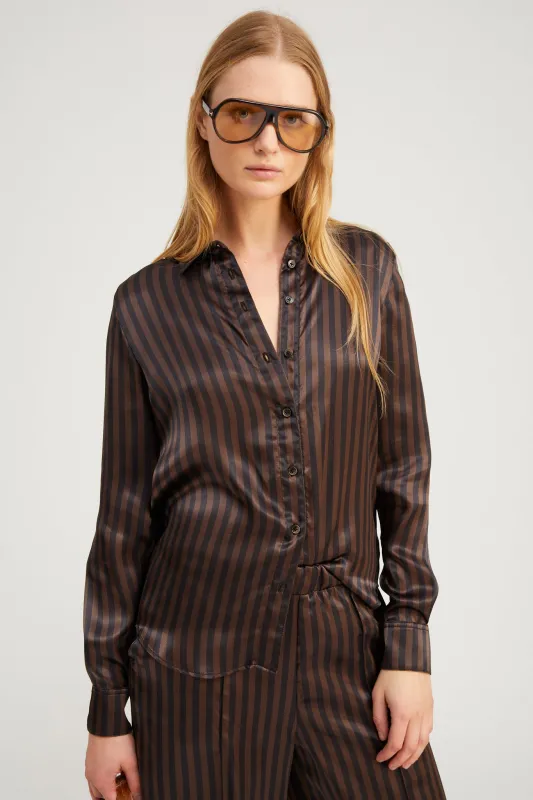 Silk Fonda Button Down sold by SPRWMN