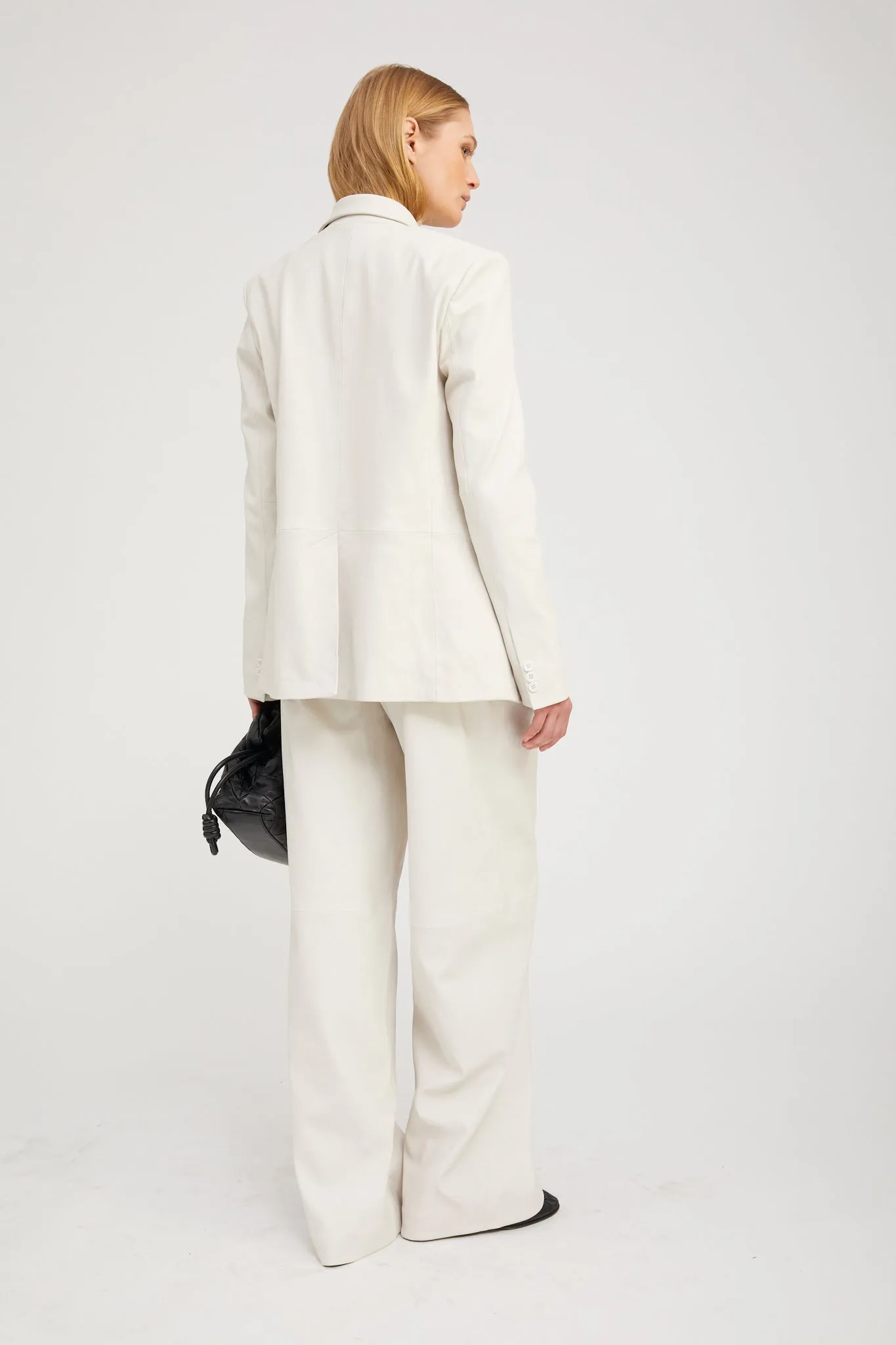Leather Paloma Pleated Trousers sold by SPRWMN product image thumbnail 4