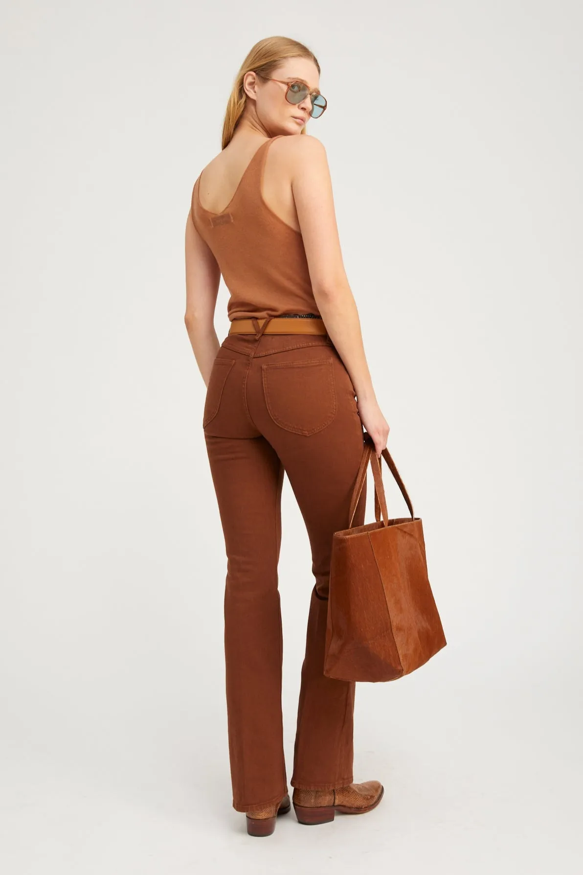 Dakota Micro Flare Denim sold by SPRWMN product image thumbnail 4