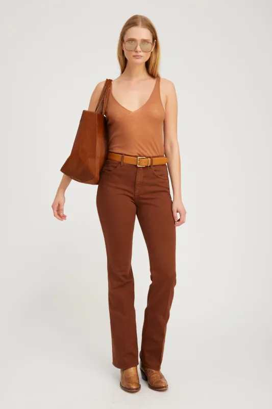 Dakota Micro Flare Denim sold by SPRWMN