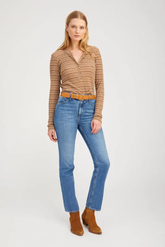 Edith Slim Straight Denim sold by SPRWMN
