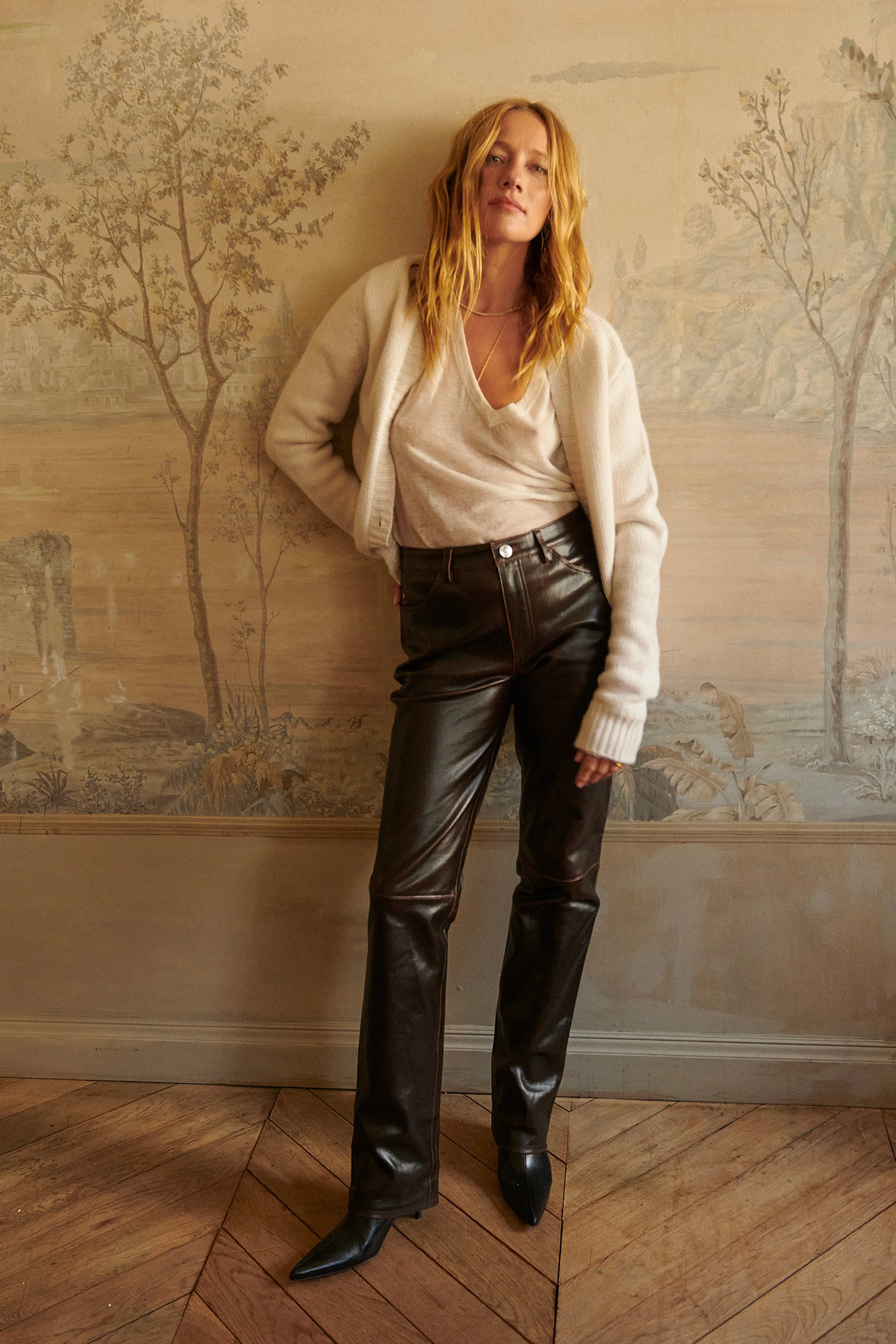 Ivory Cashmere Cardigan sold by SPRWMN