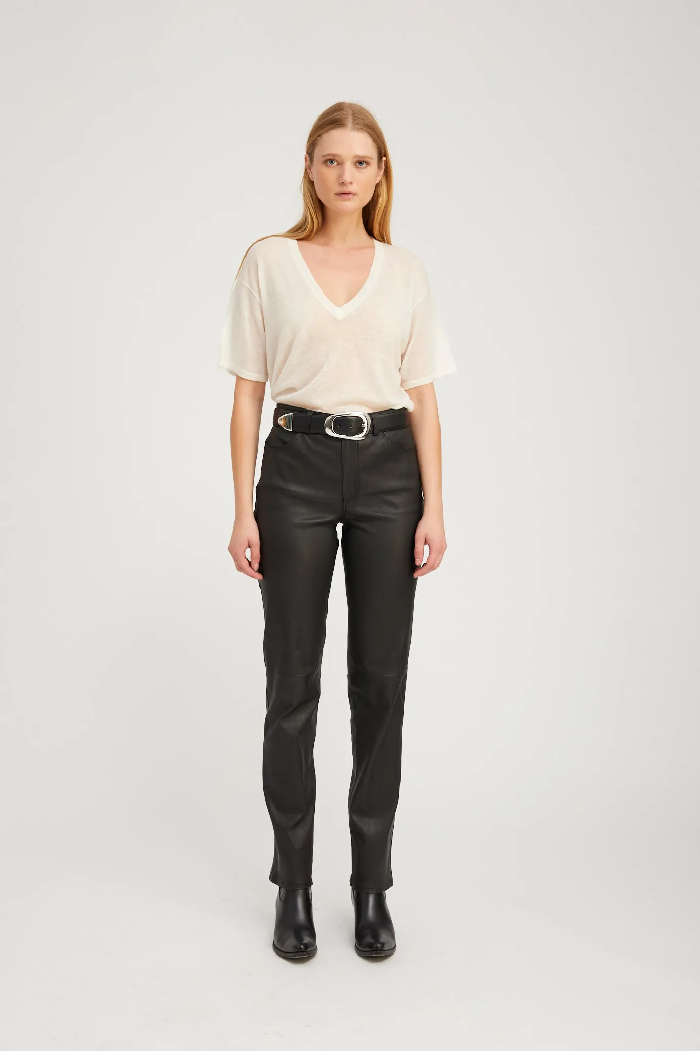 Tissue V-Neck Tee sold by SPRWMN product image thumbnail 3