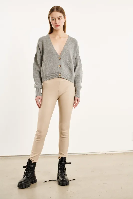 Latte Leather Ankle sold by SPRWMN