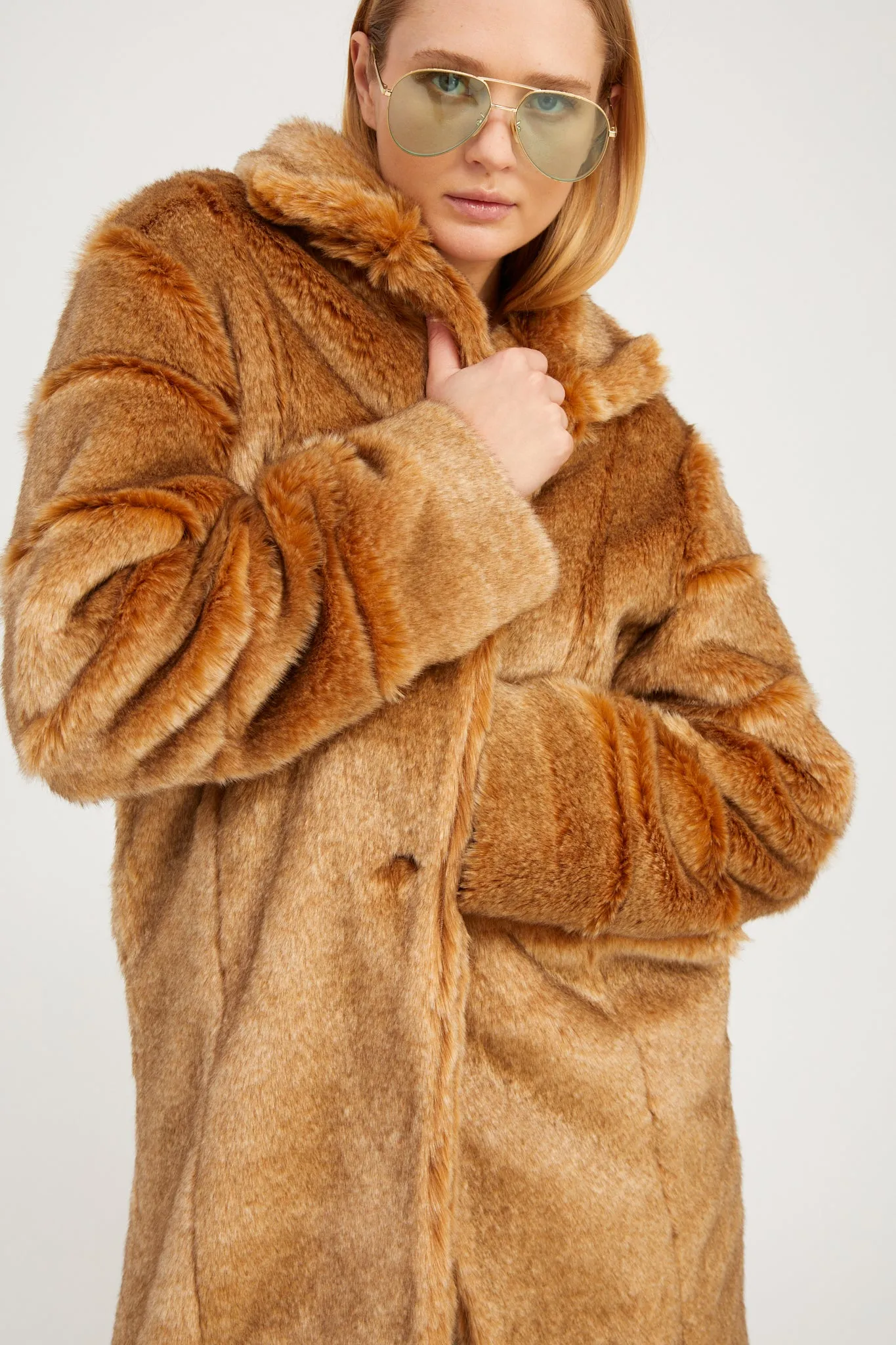 Fur Iris Coat sold by SPRWMN product image thumbnail 2