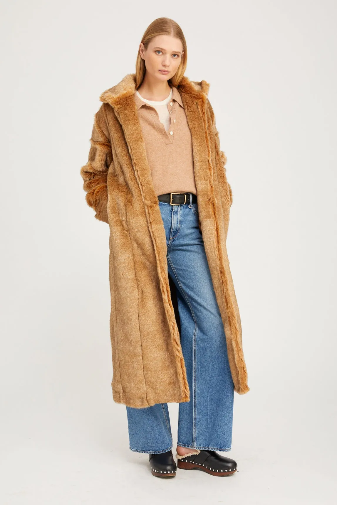 Fur Iris Coat sold by SPRWMN product image thumbnail 3