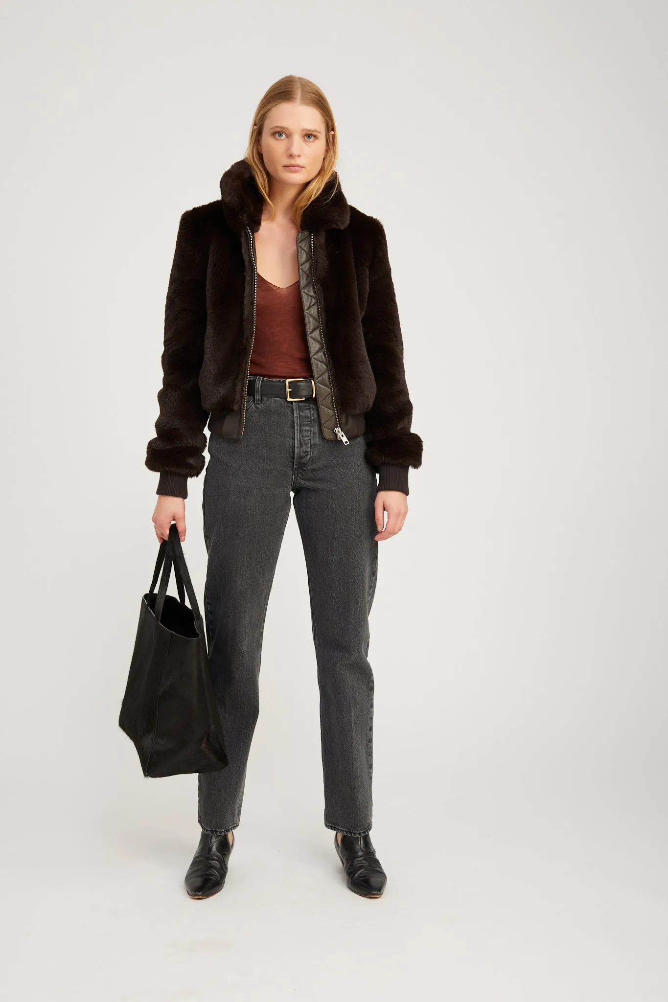 Fur Tate Jacket sold by SPRWMN product image thumbnail 3