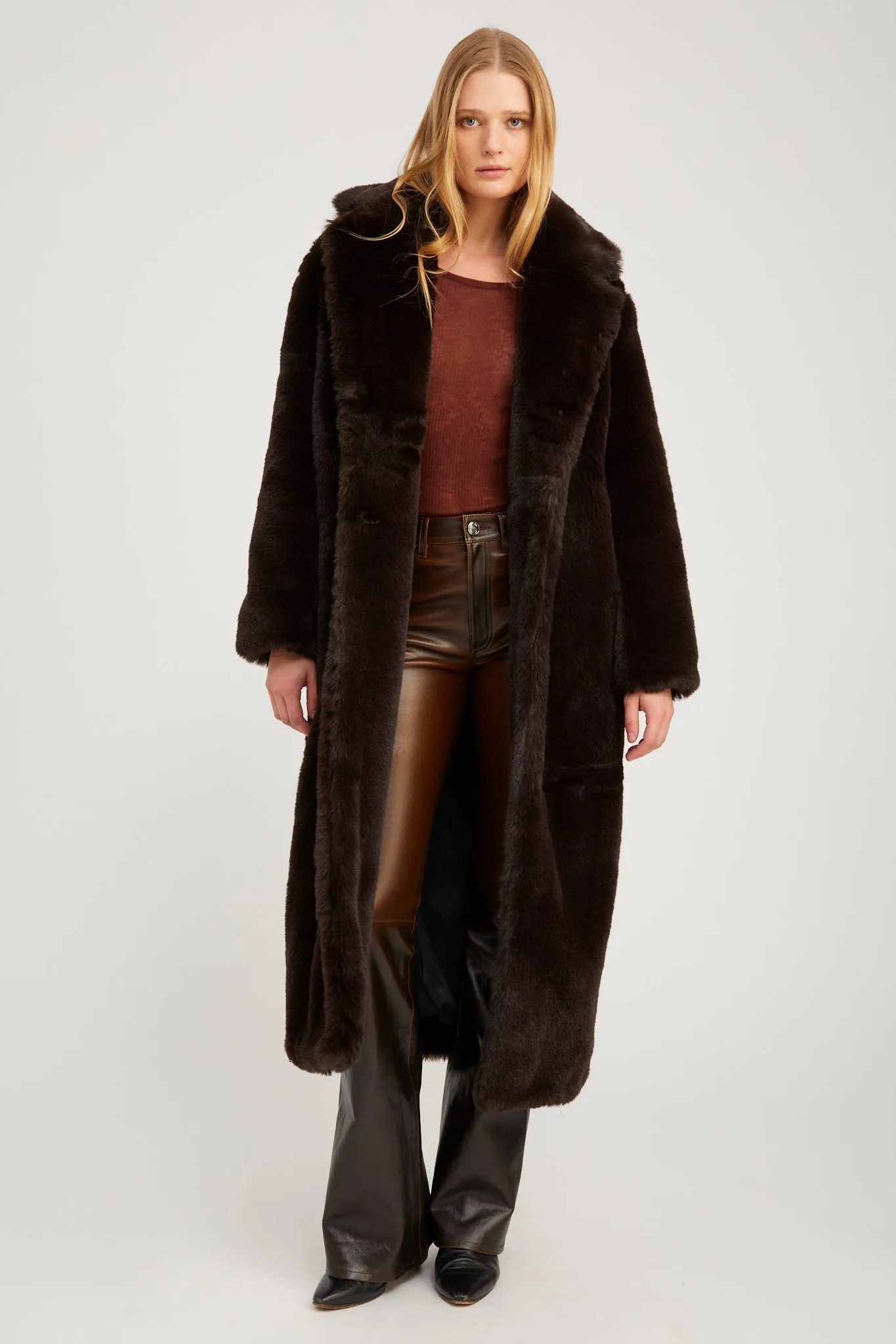 Americano Fur Iris Coat sold by SPRWMN product image thumbnail 3