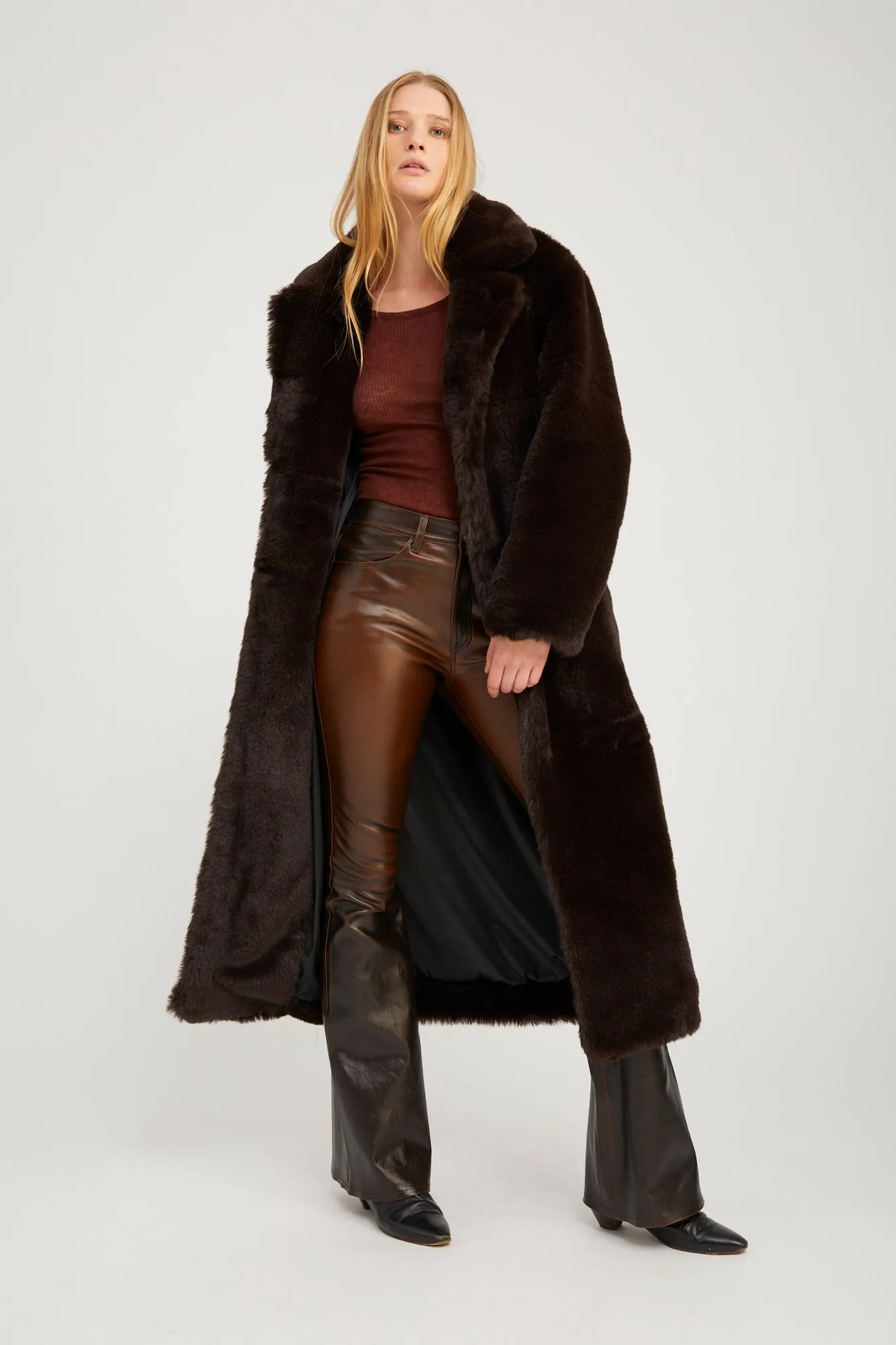Americano Fur Iris Coat sold by SPRWMN product image thumbnail 2