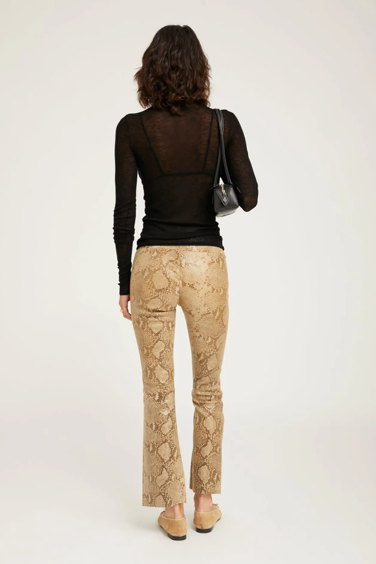 Jackie Leather Ankle Flare sold by SPRWMN product image thumbnail 5