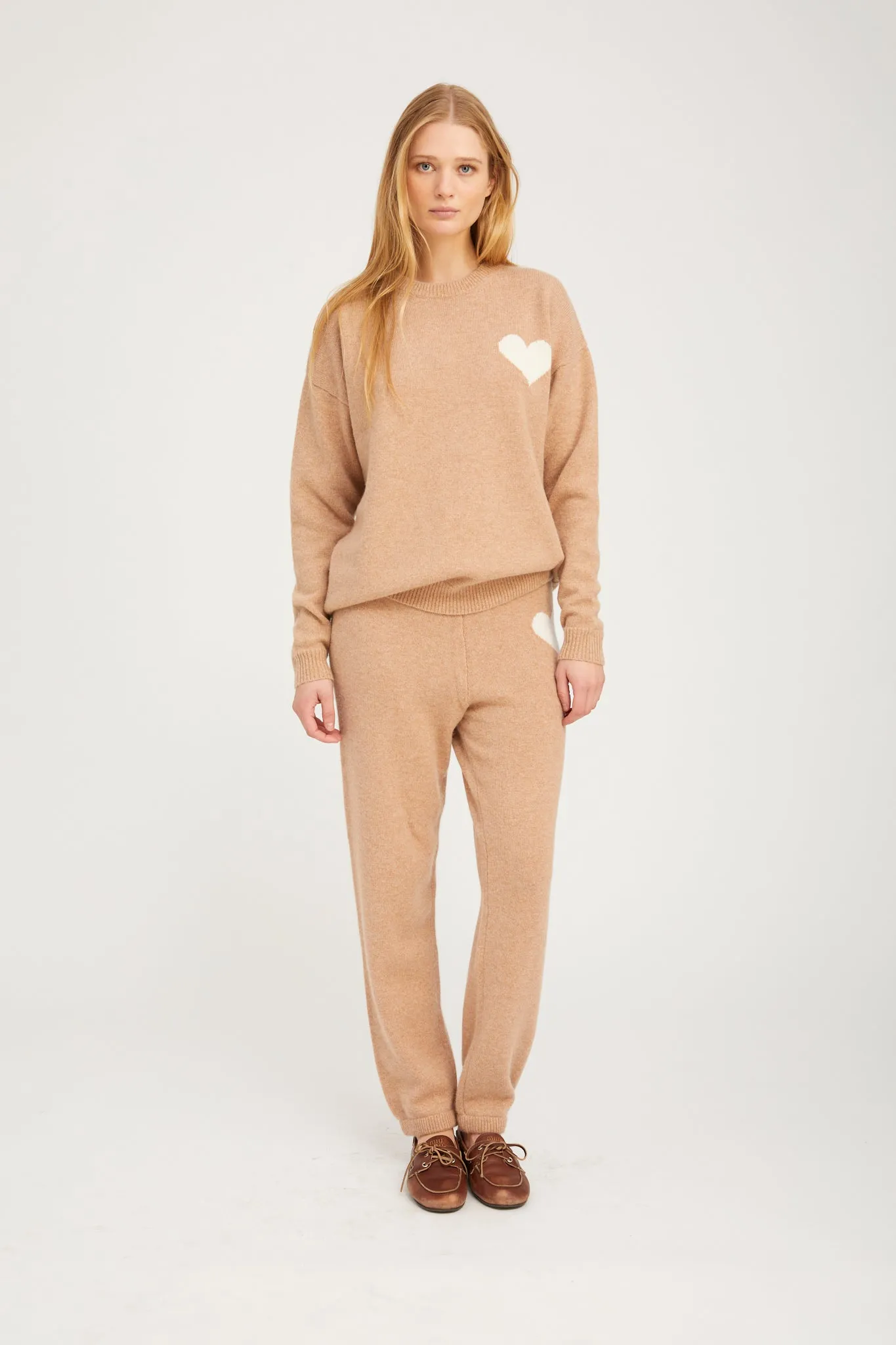 Cashmere Heart Logo Sweatpants sold by SPRWMN product image thumbnail 2
