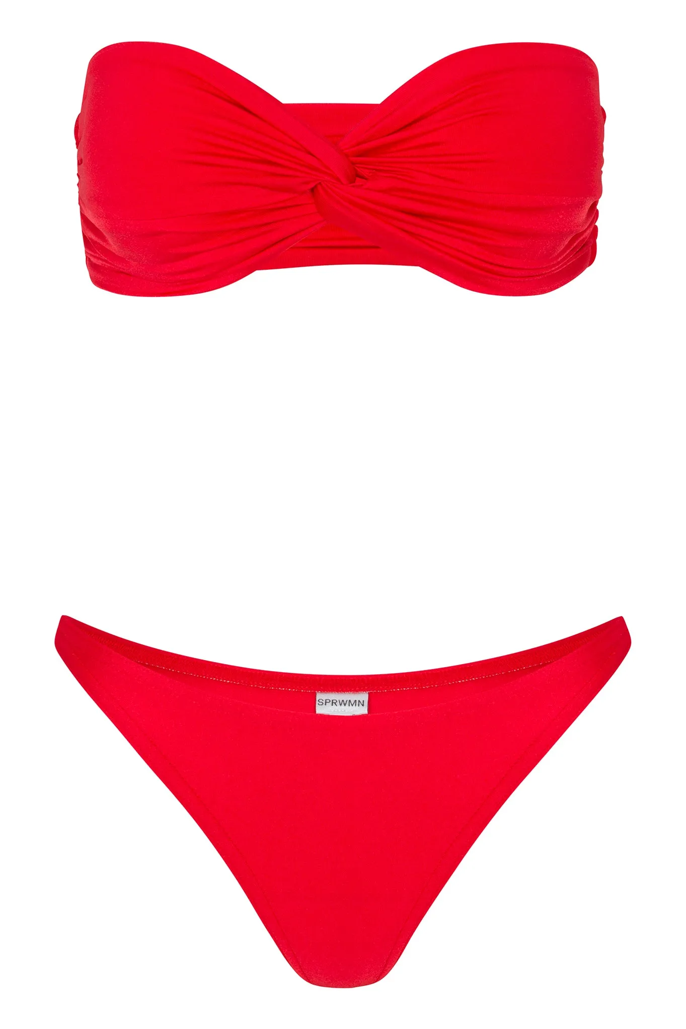 Red Bikini Bottom sold by SPRWMN