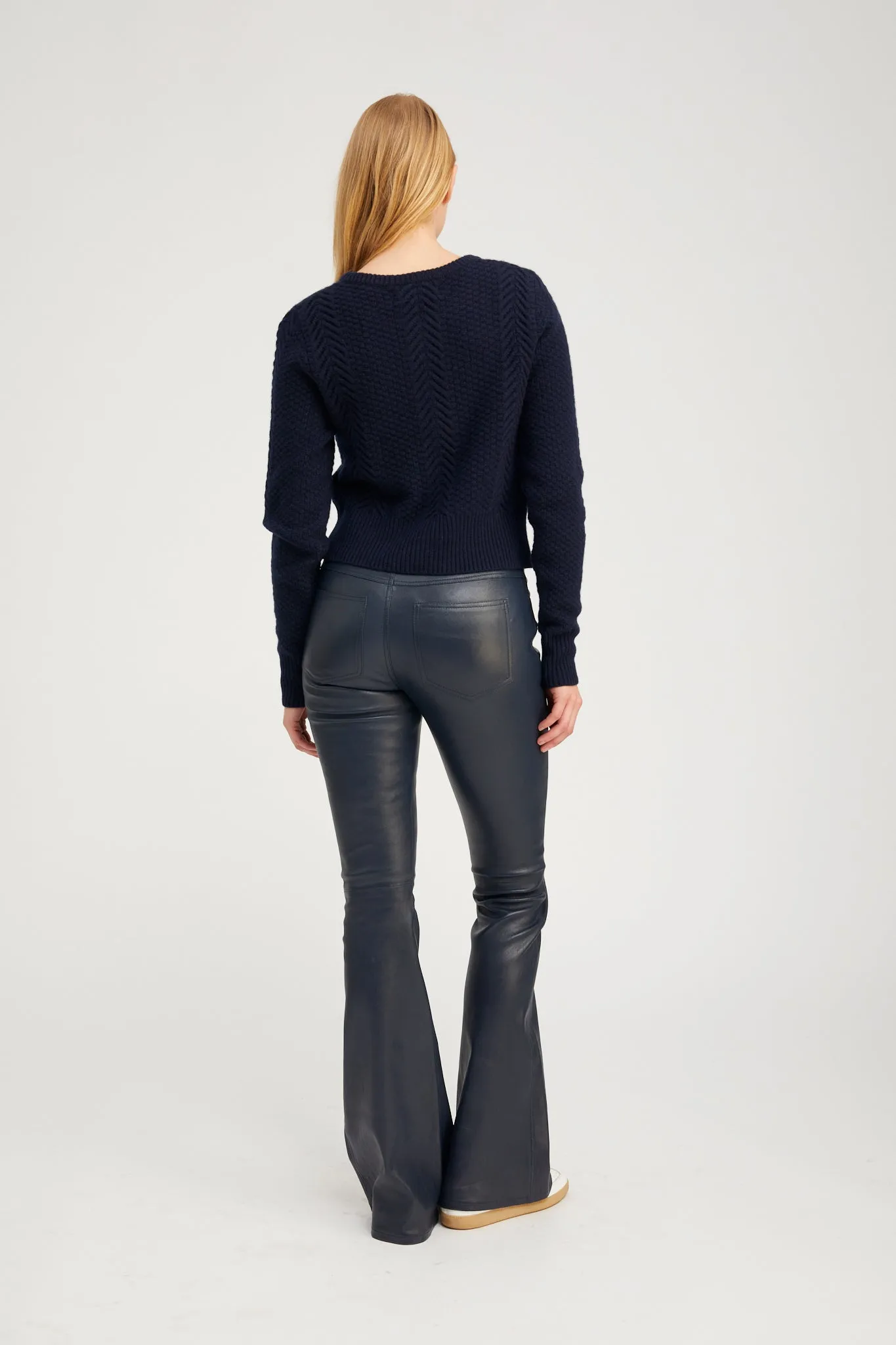5 Pocket Leather Micro Flare sold by SPRWMN product image thumbnail 5