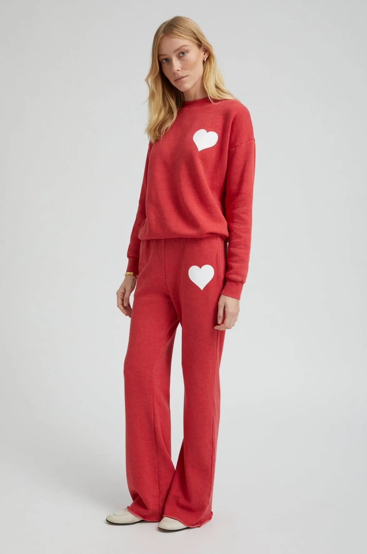 Red Heart Sweatshirt sold by SPRWMN product image thumbnail 3