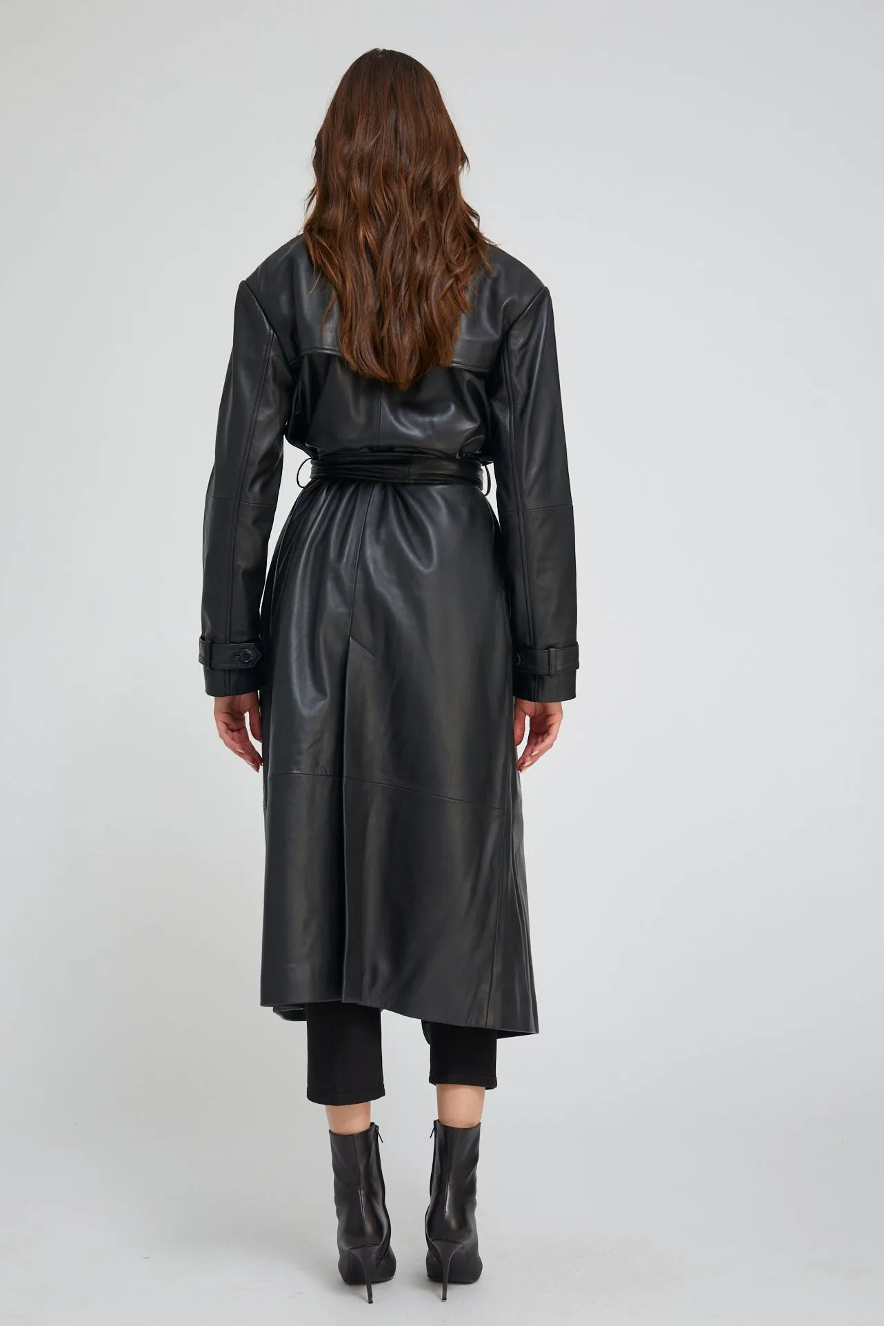 Leather Oversized Trench sold by SPRWMN product image thumbnail 4