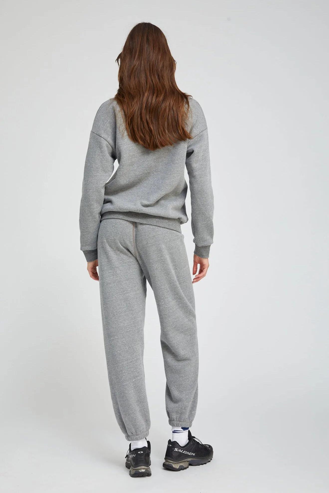 Heather Grey Heart Sweatshirt sold by SPRWMN product image thumbnail 4