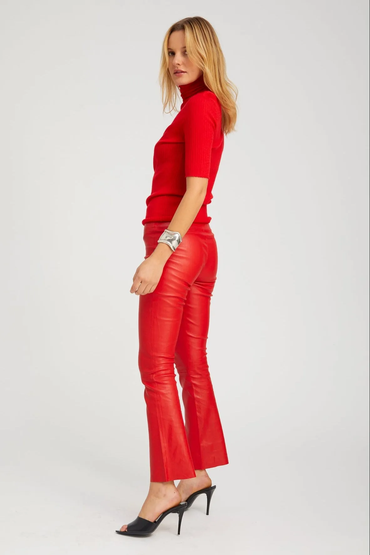 Red Cashmere Turtleneck sold by SPRWMN product image thumbnail 3