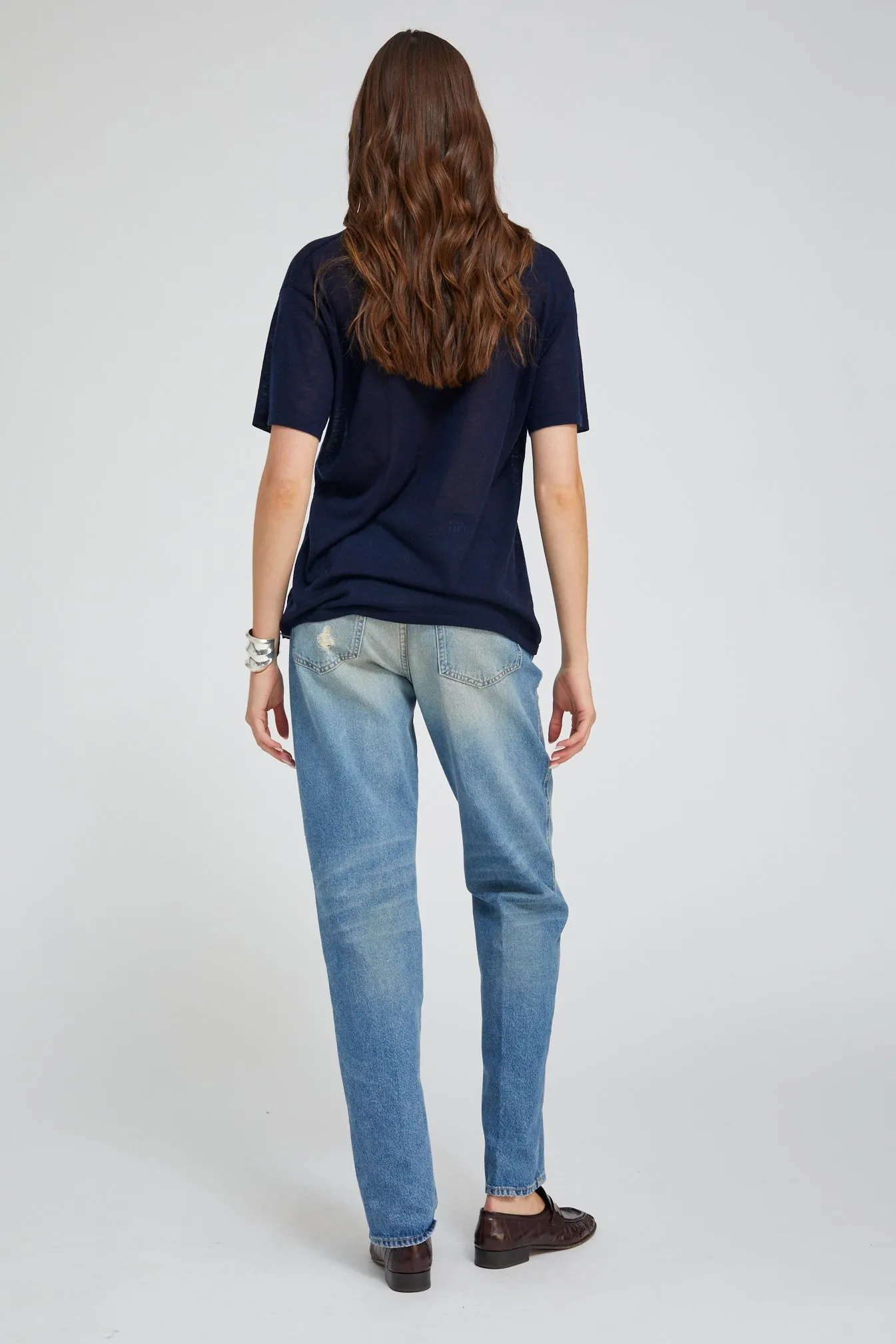 Tissue V-Neck Tee sold by SPRWMN product image thumbnail 3