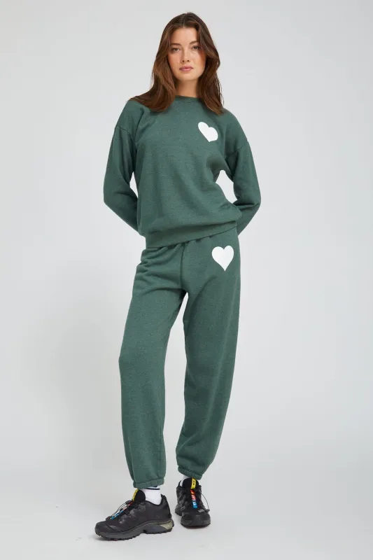 Sage Heart Sweatpants sold by SPRWMN