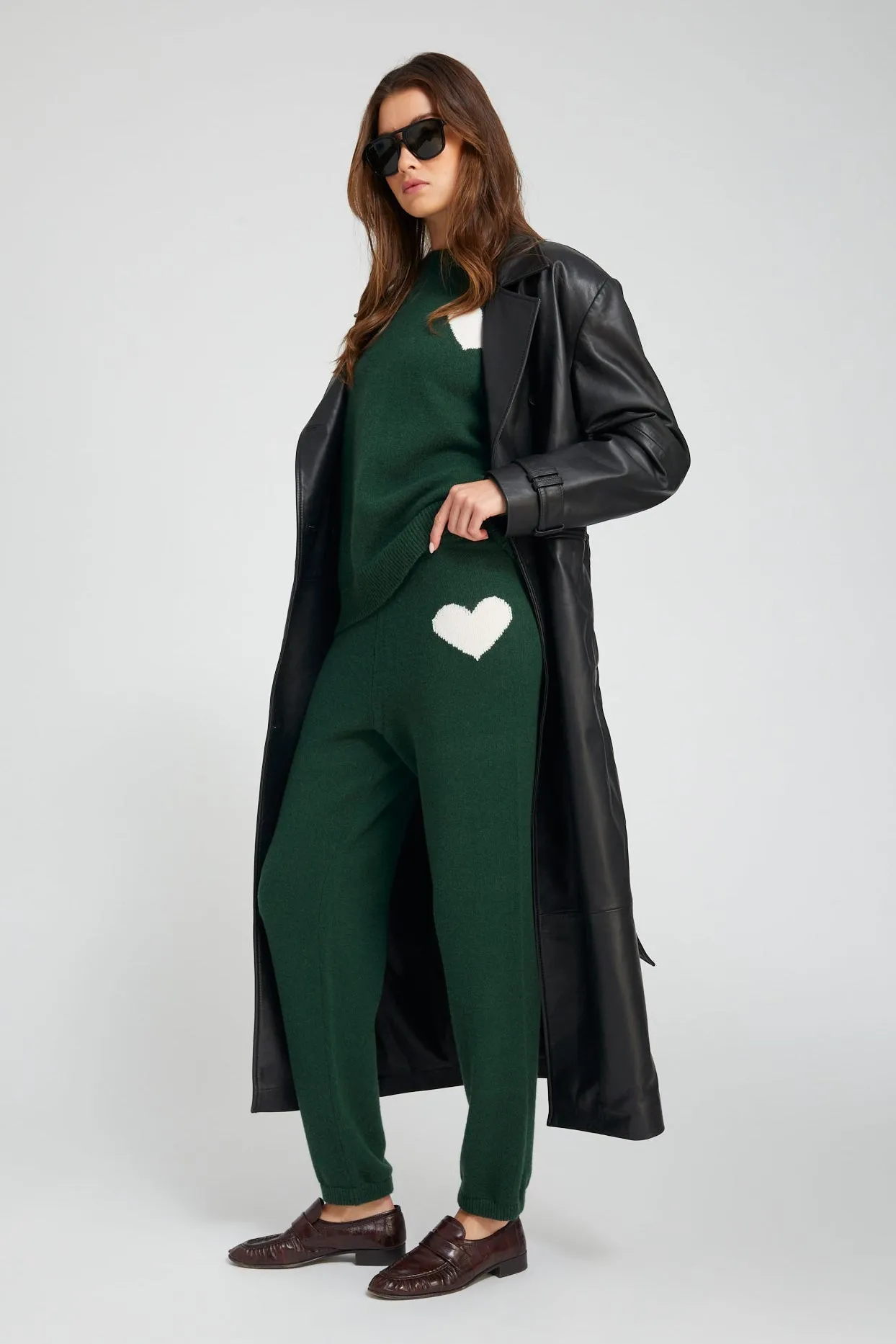 Cashmere Heart Logo Sweatshirt sold by SPRWMN product image thumbnail 2