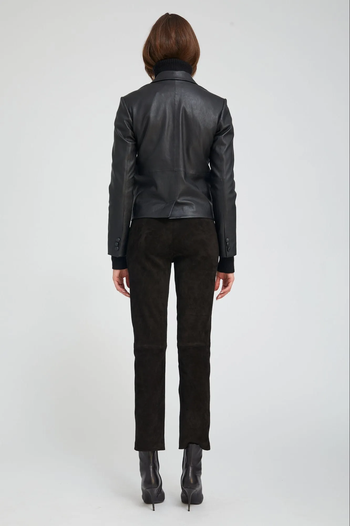 Leather Claire Blazer sold by SPRWMN product image thumbnail 3