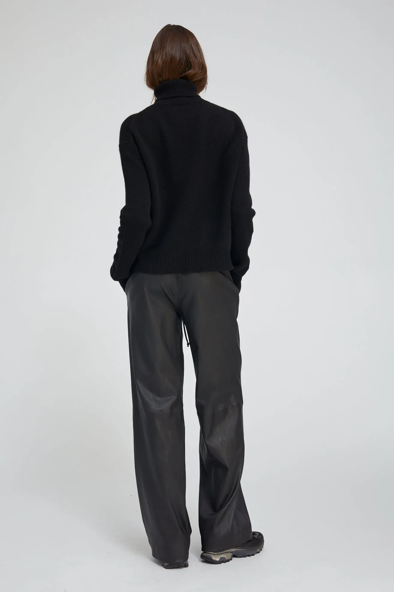 Black Leather Kauai Pants sold by SPRWMN product image thumbnail 4