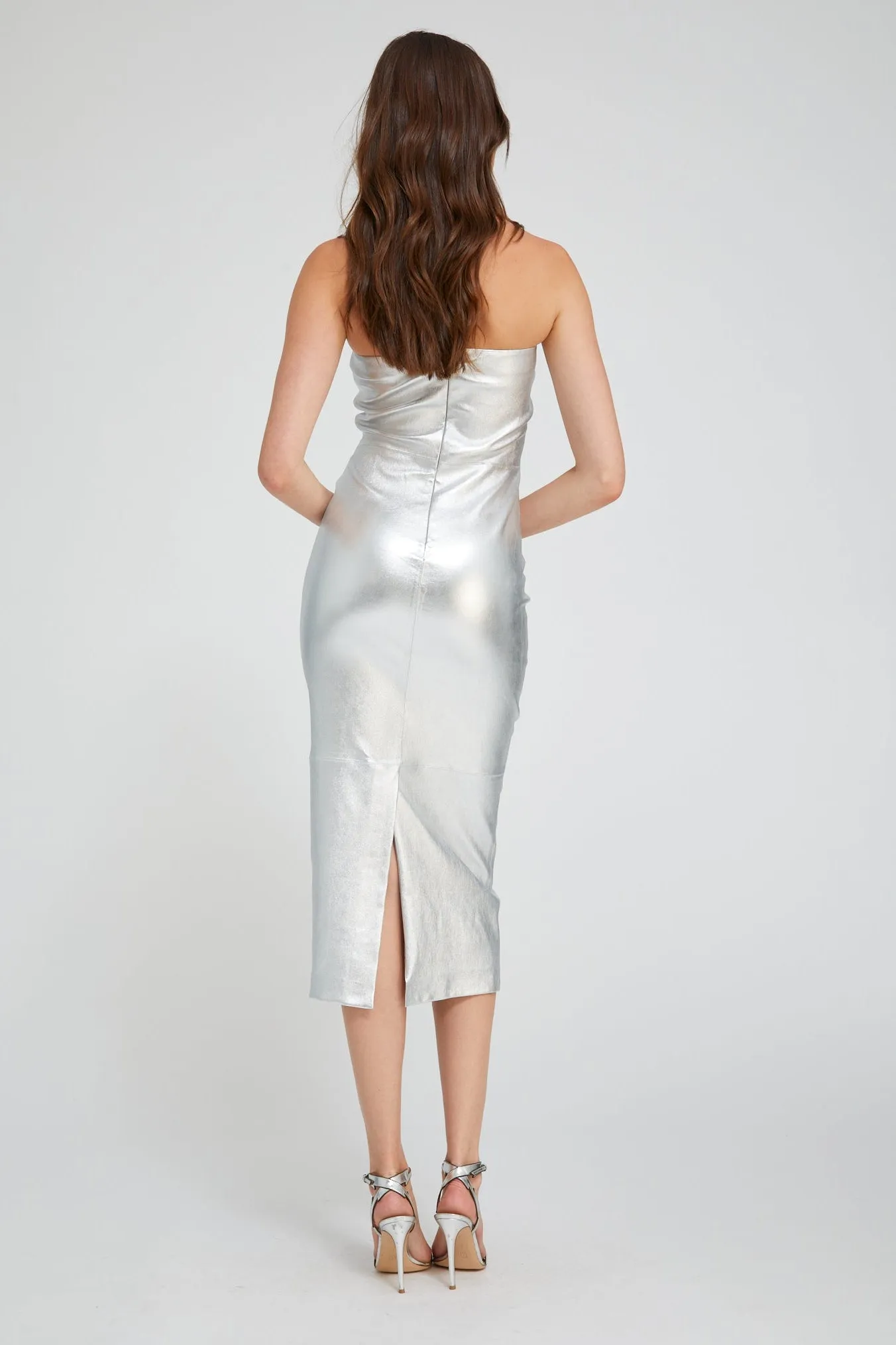 Leather Tube Dress sold by SPRWMN product image thumbnail 4