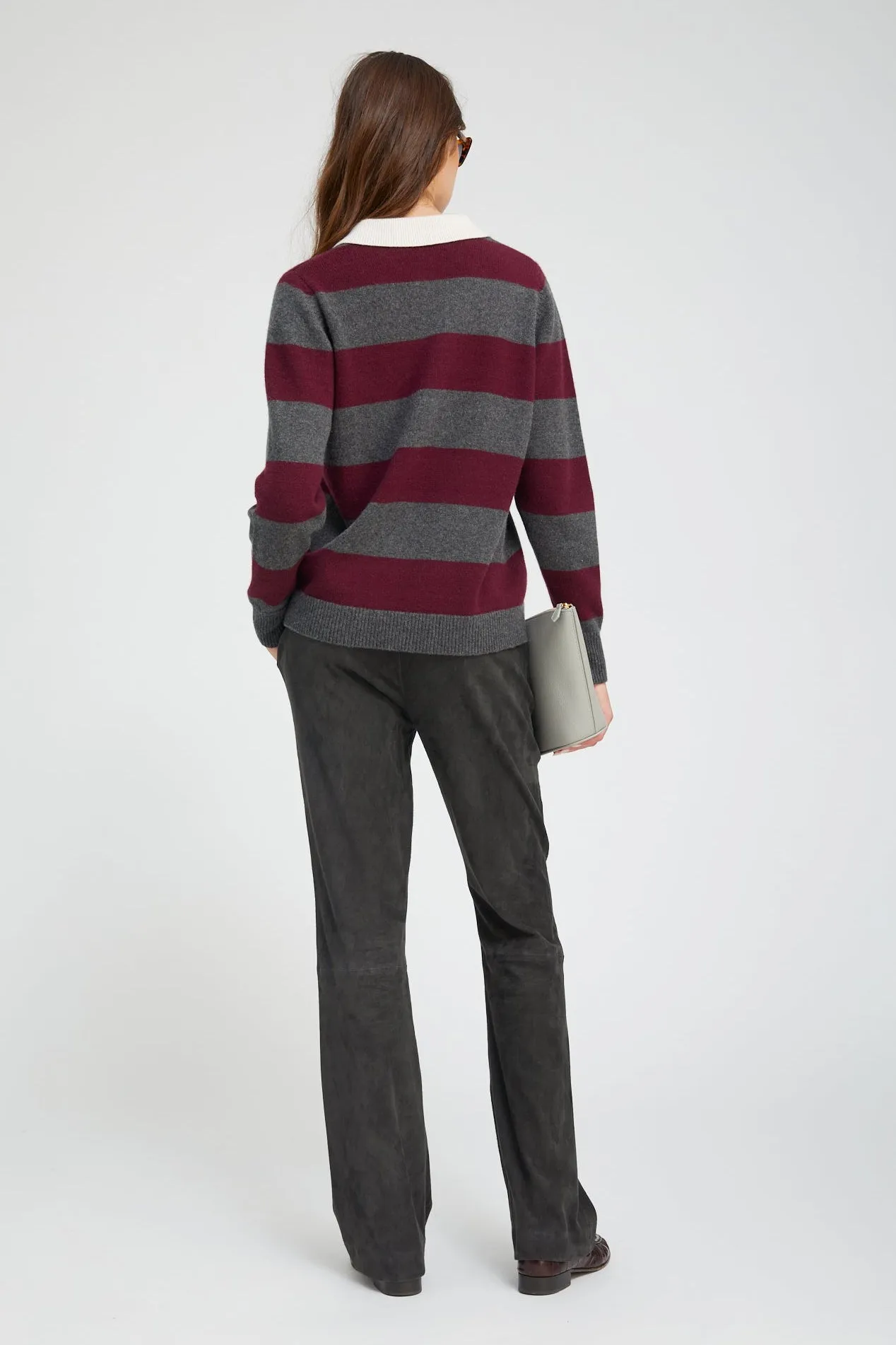 Suede Straight Leg Pants sold by SPRWMN product image thumbnail 3