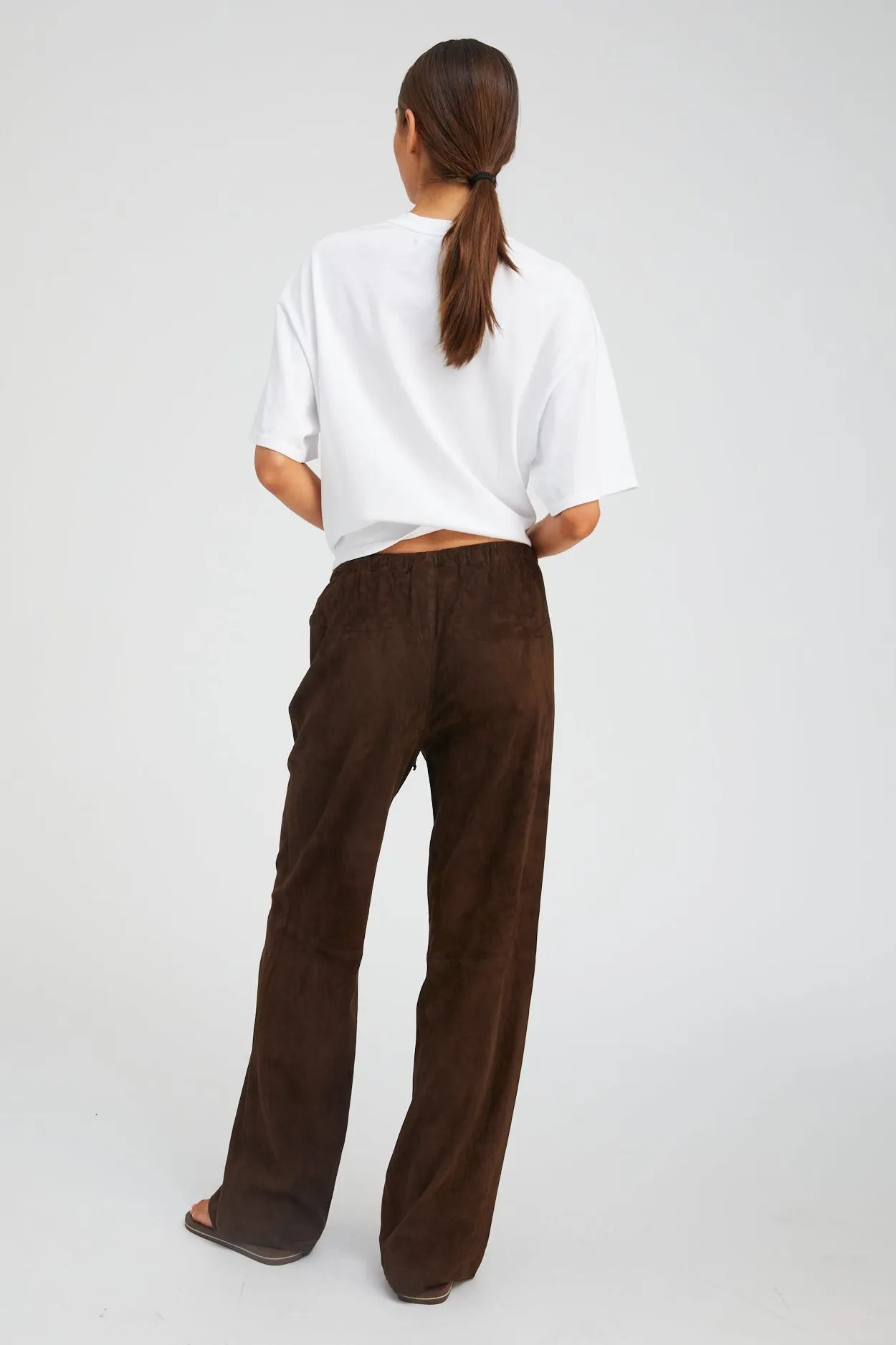 Americano Suede Kauai Pants sold by SPRWMN product image thumbnail 3
