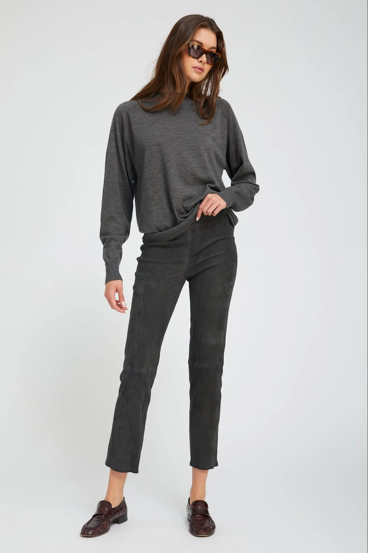 Suede Sophia Pull On sold by SPRWMN